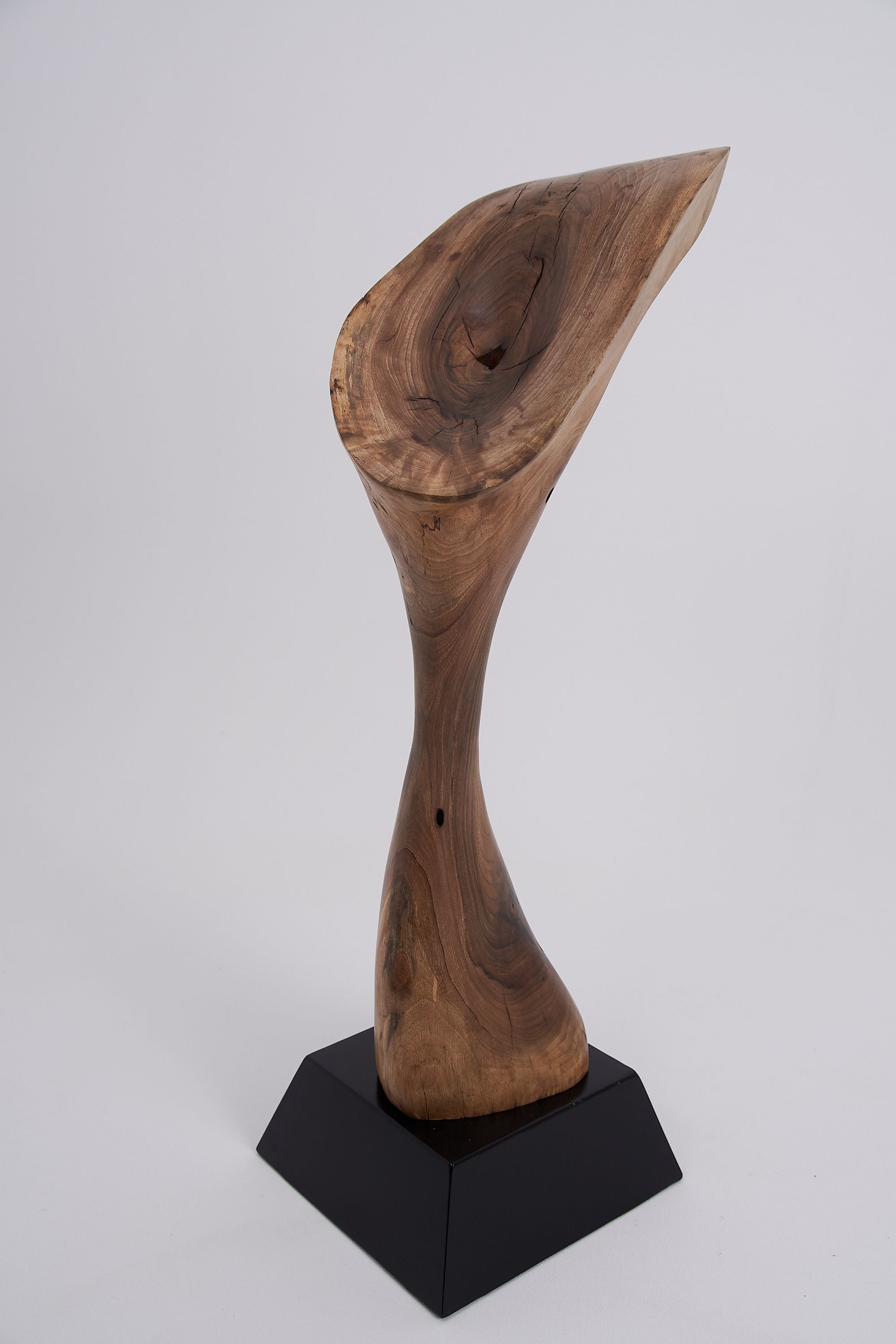 Still Stand Abstract Wood Sculpture