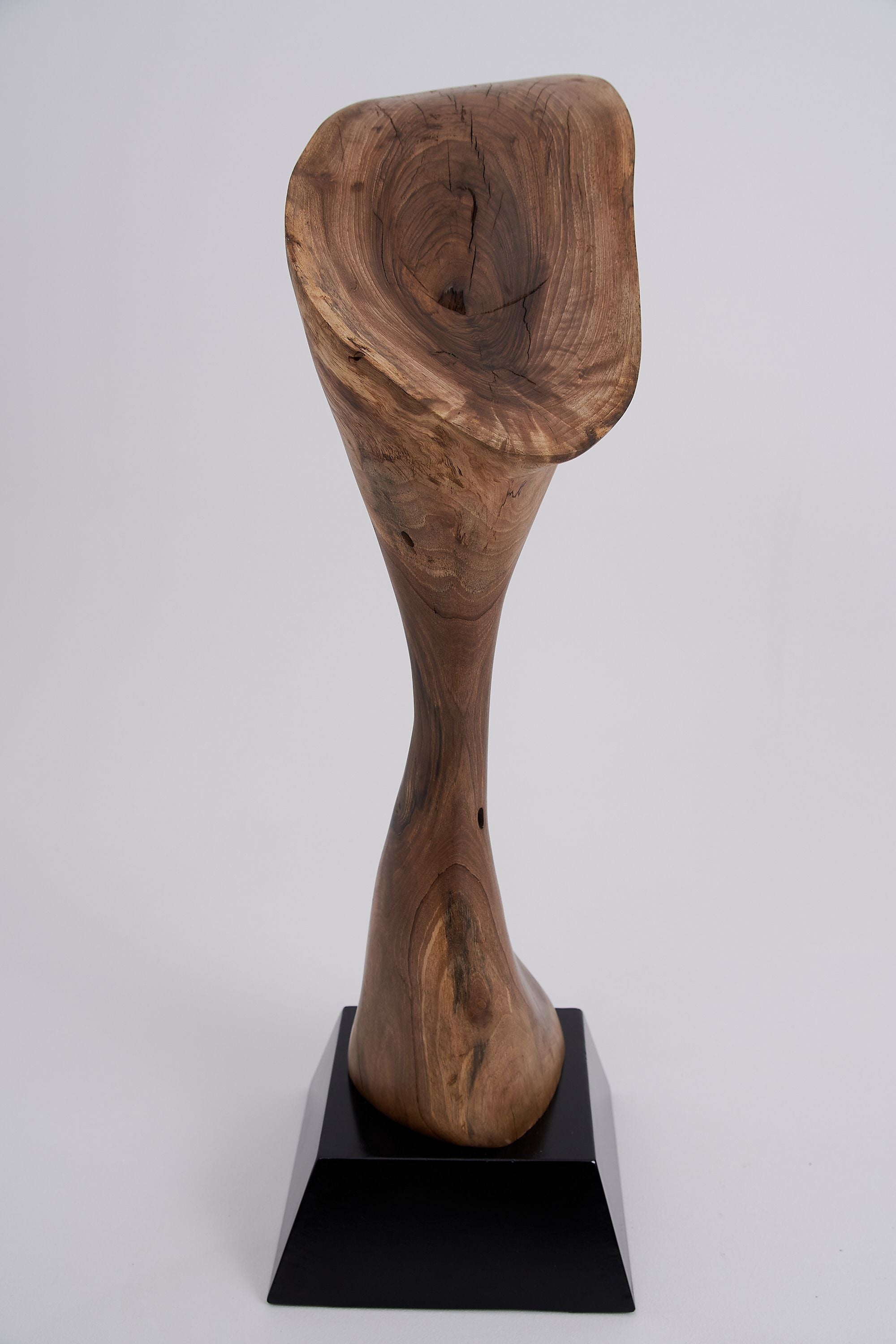 Still Stand Abstract Wood Sculpture - image 2