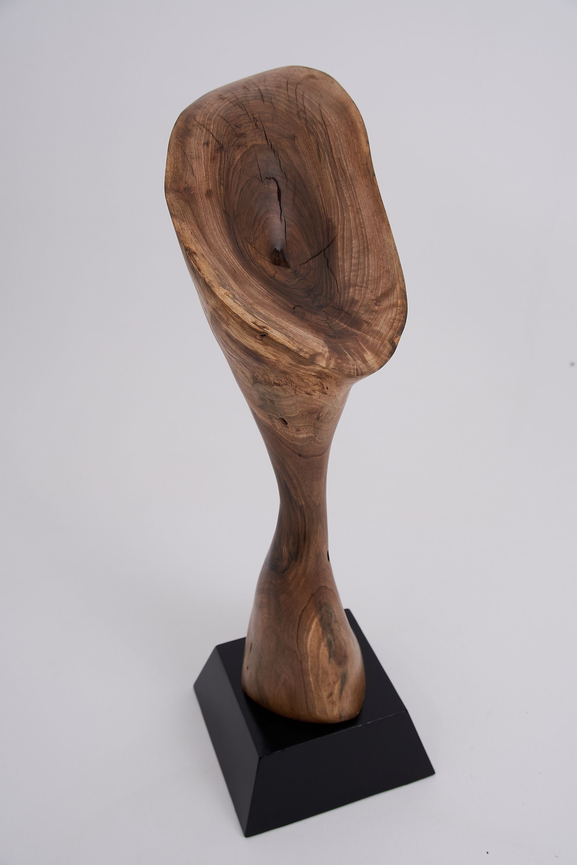Still Stand Abstract Wood Sculpture - image 10