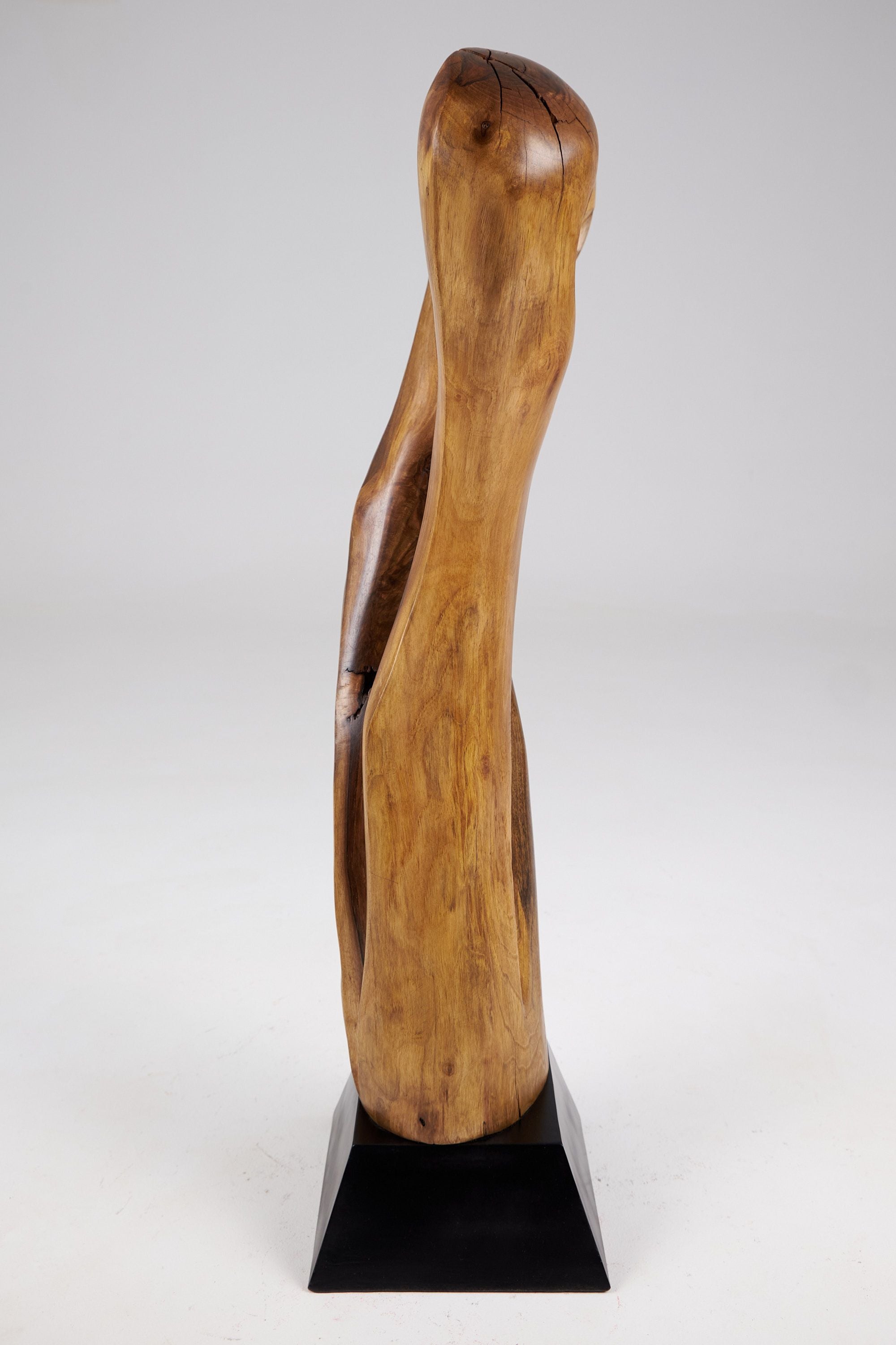 Still Stand Abstract Wood Sculpture - image 14