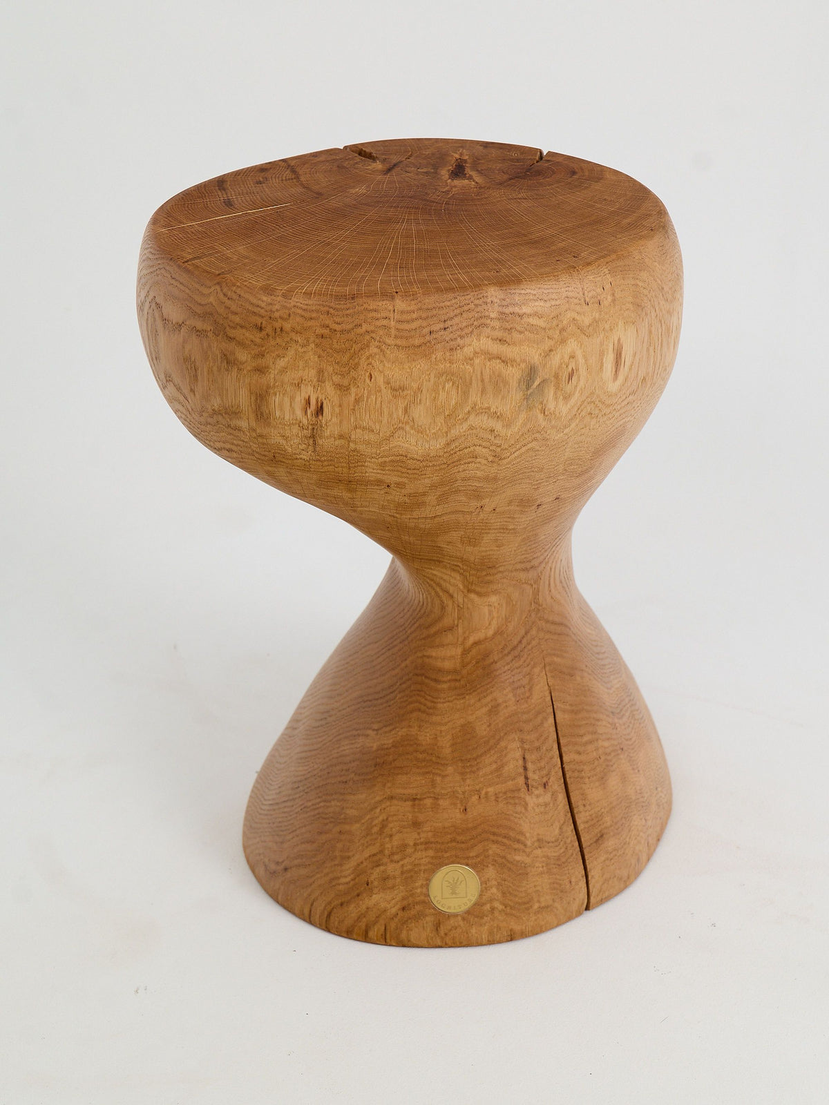 Leszy, Sculptural Side Table Carved in Solid Wood - image 7
