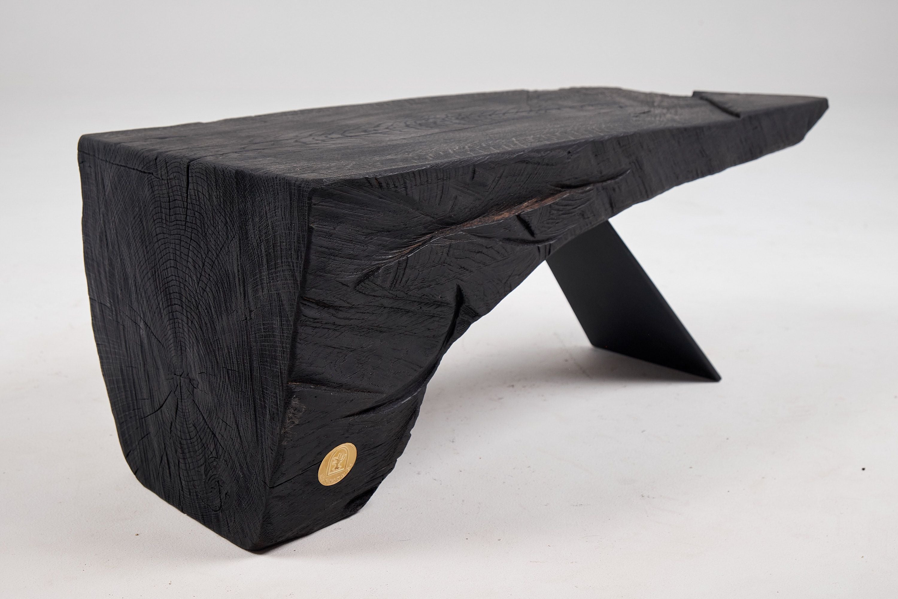 Jowink, Handmade Charred Bench or Side Table - image 12