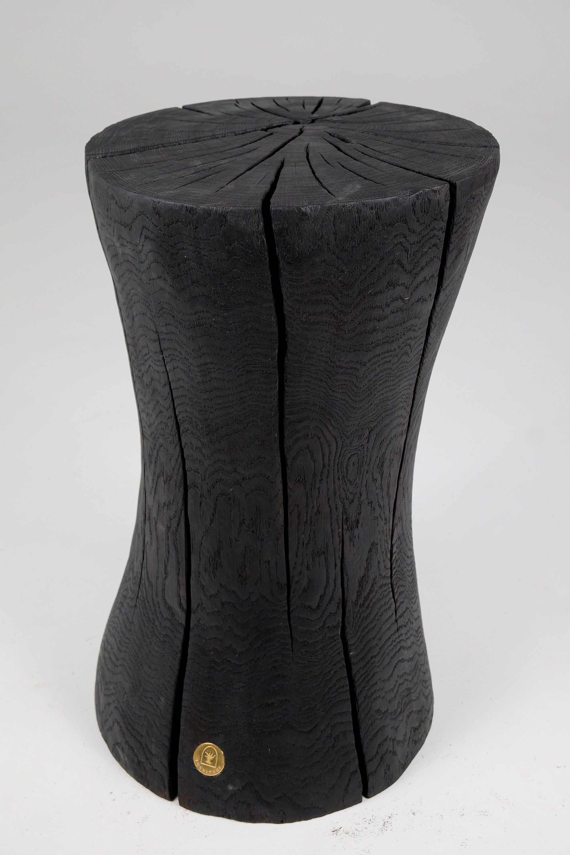 Jownik, Charred Hourglass Side Table - image 2