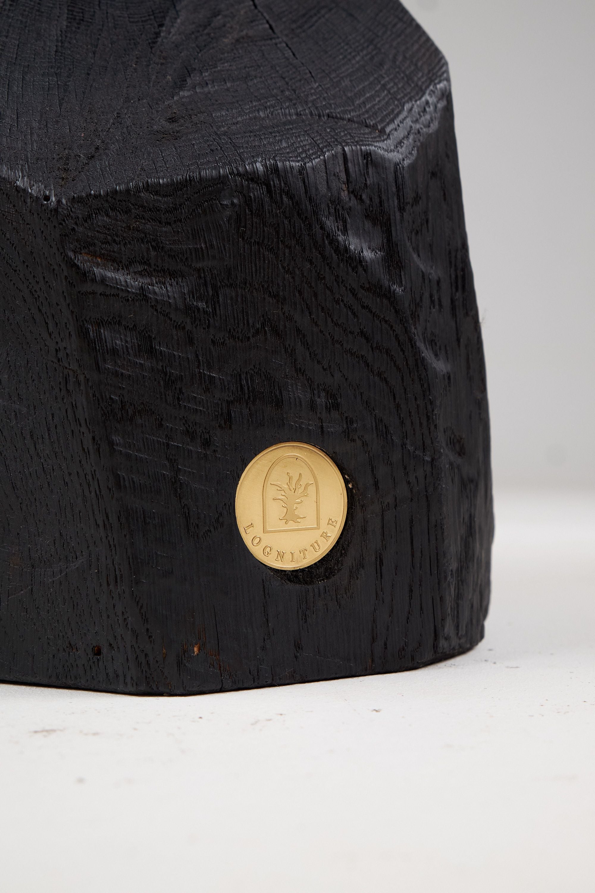 Jownik, Charred Geometric Side Table - image 9