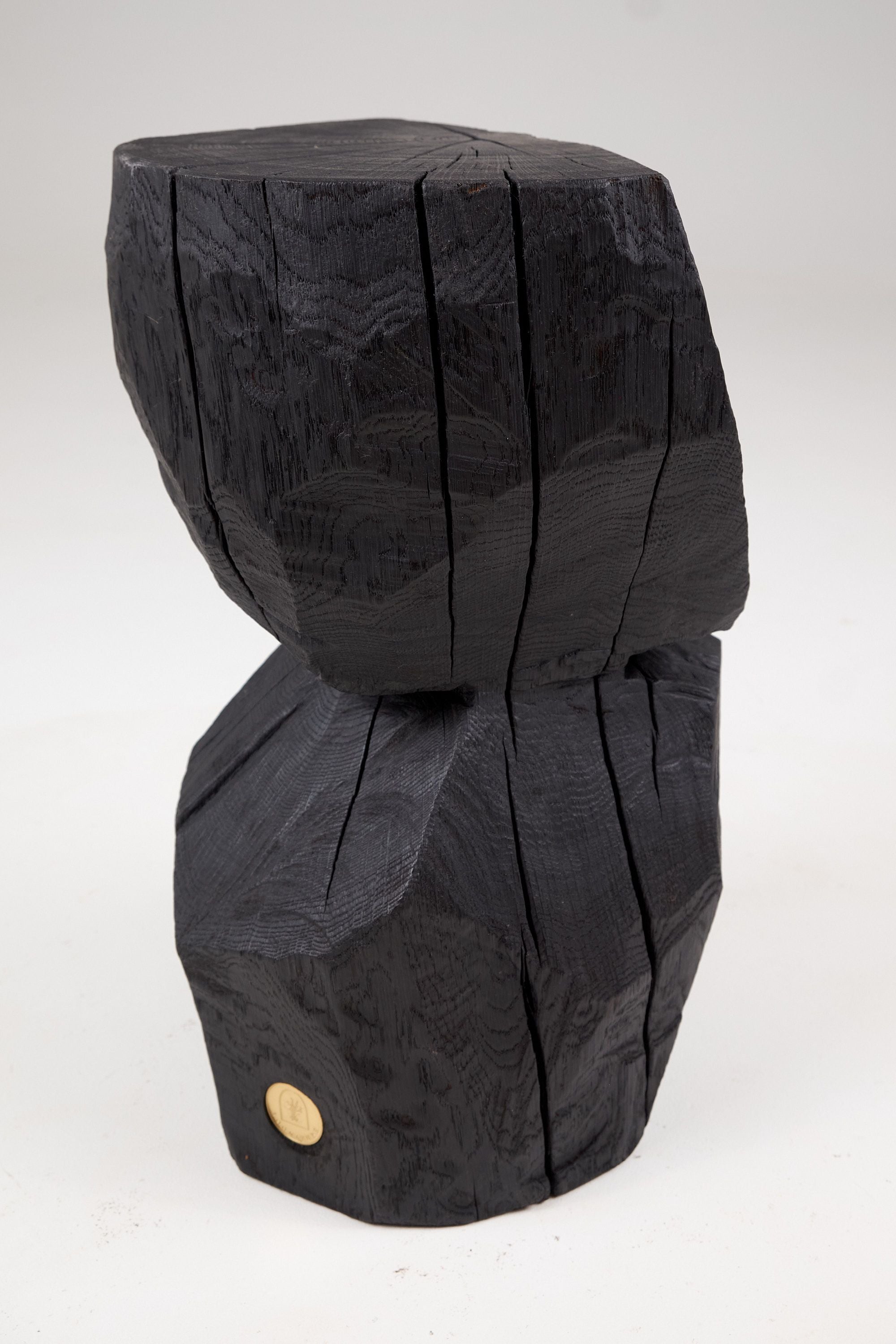 Jownik, Charred Geometric Side Table - image 10