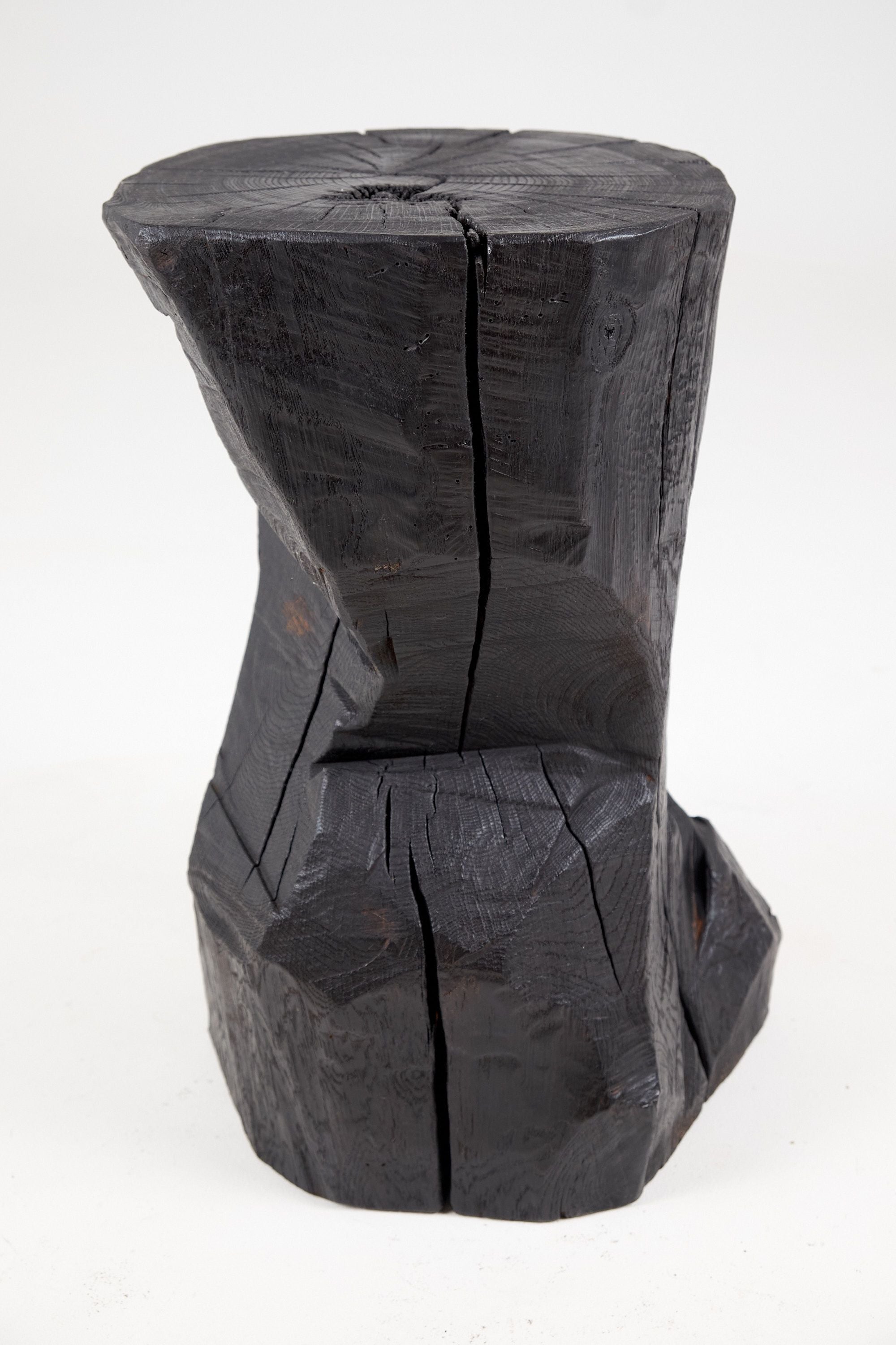 Jownik, Sculptural Charred Side Table - image 7