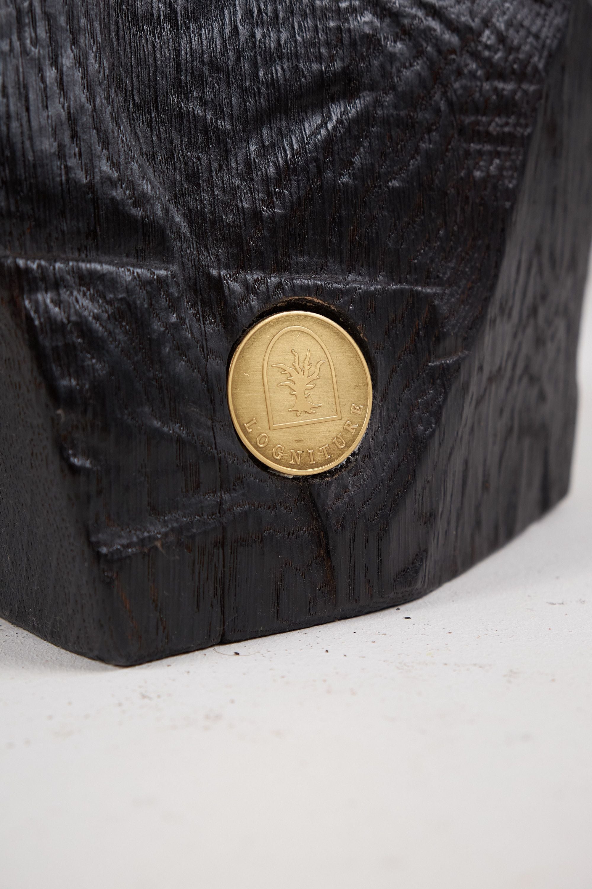 Jownik, Sculptural Charred Side Table - image 4