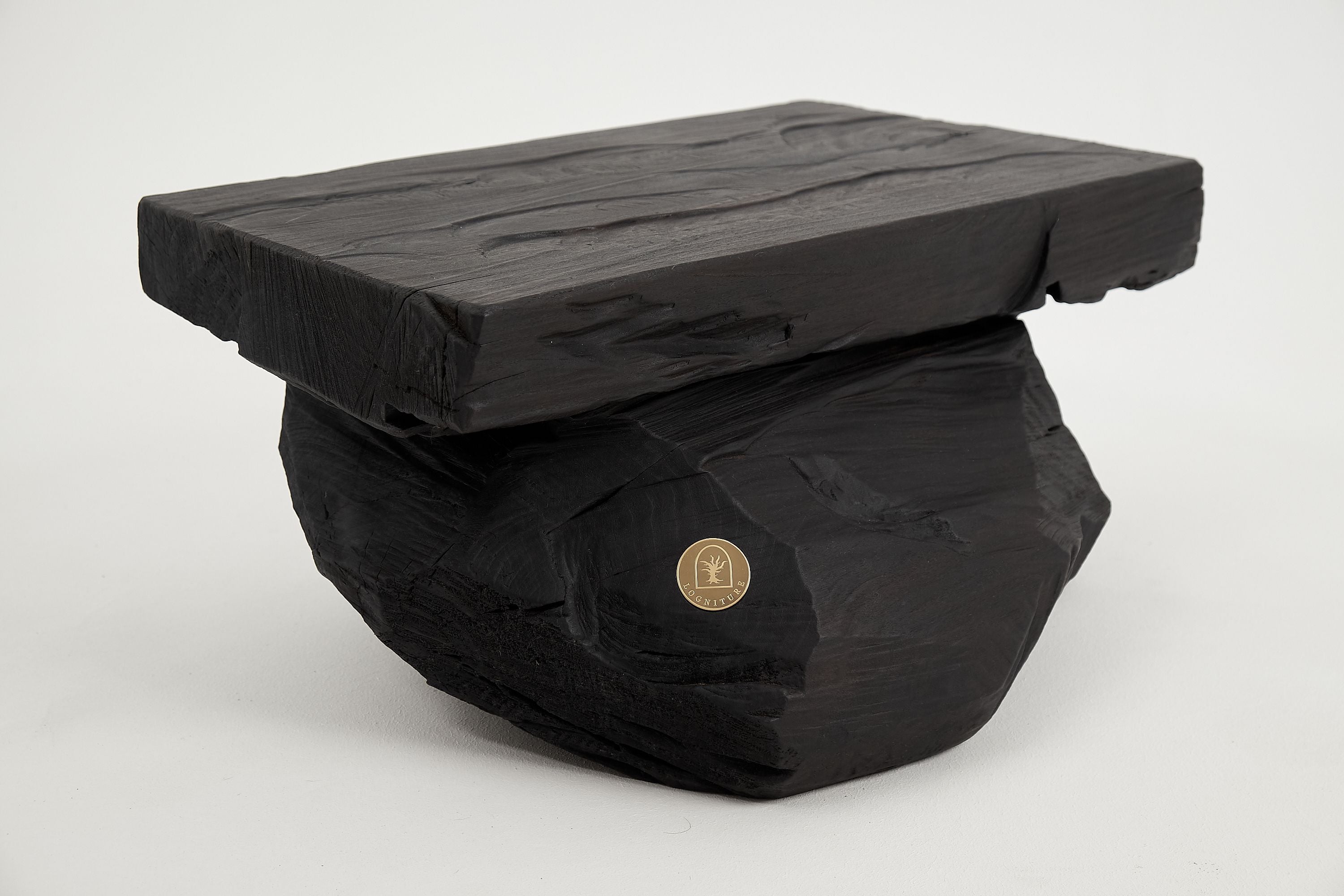 Jownik, Charred Sculptural Side Table - image 4