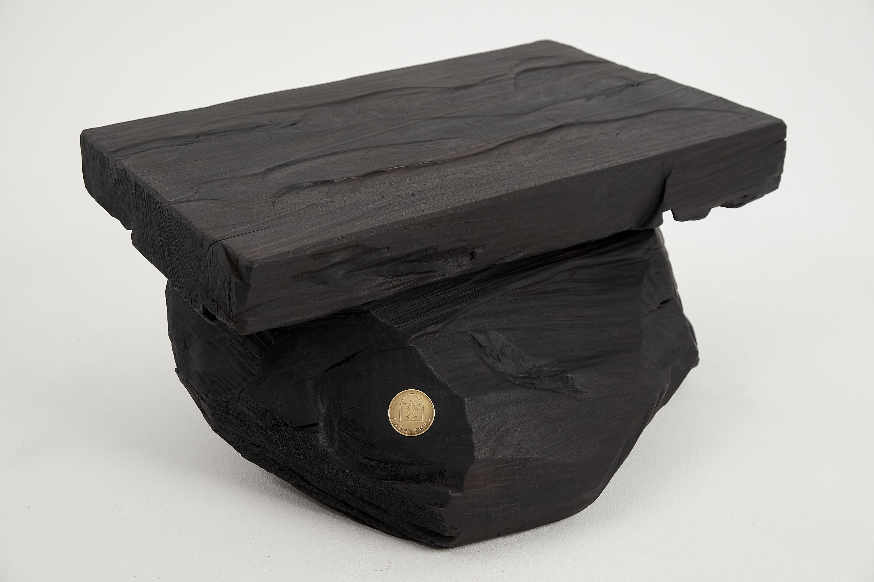 Jownik, Charred Sculptural Side Table - image 5