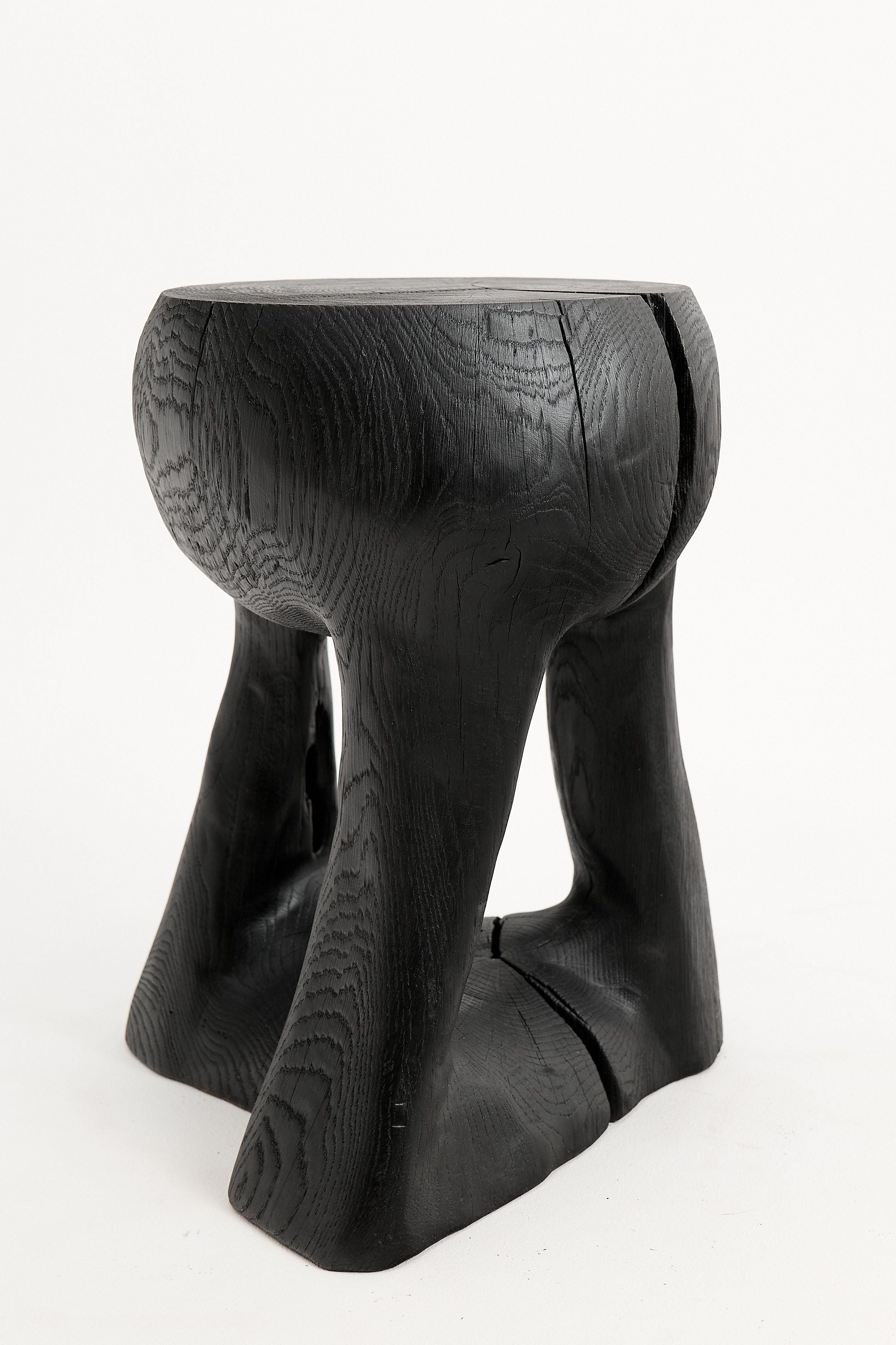 Jownik, Charred Sculptural Side Table - image 11