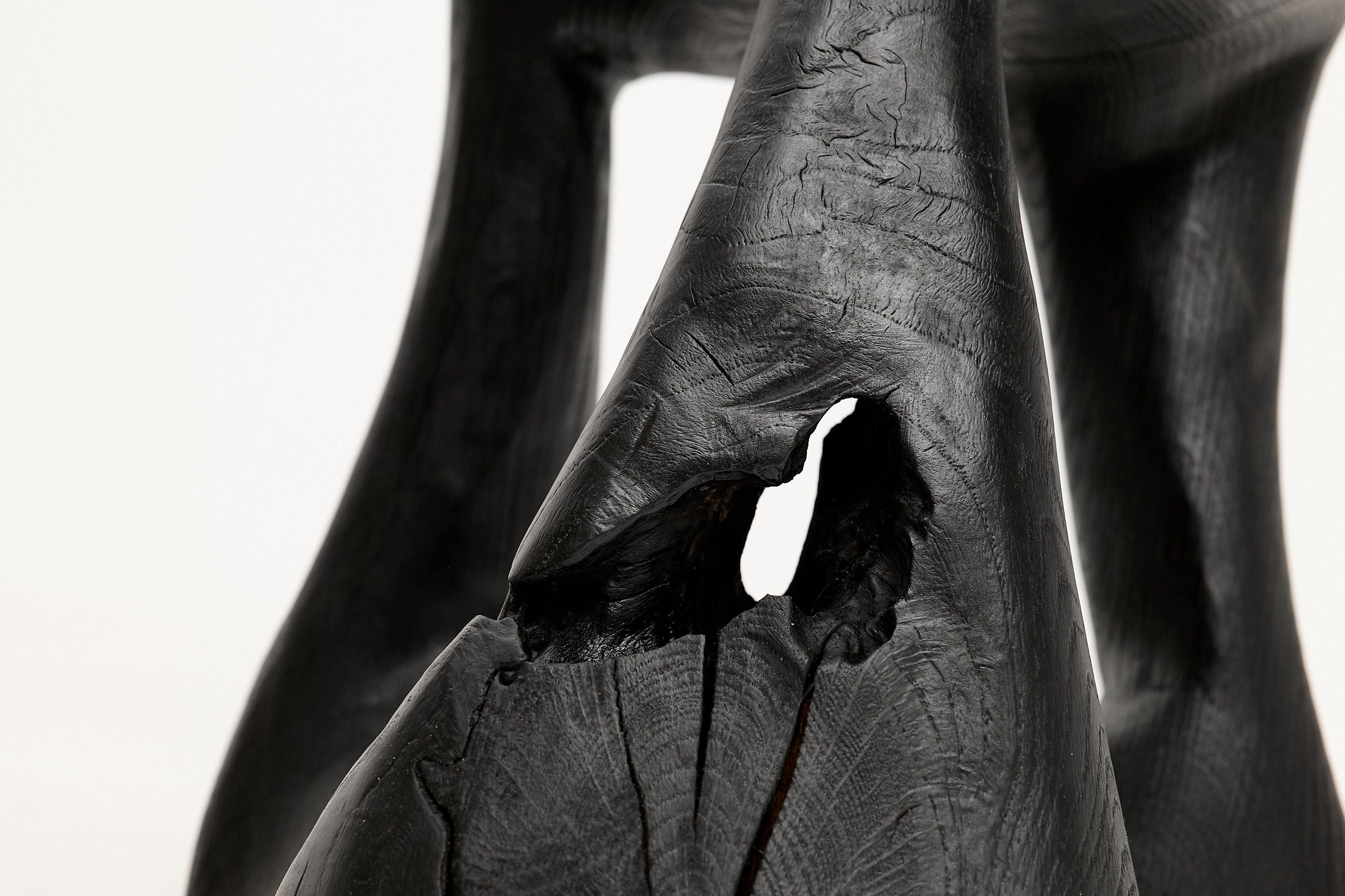 Jownik, Charred Sculptural Side Table - image 13