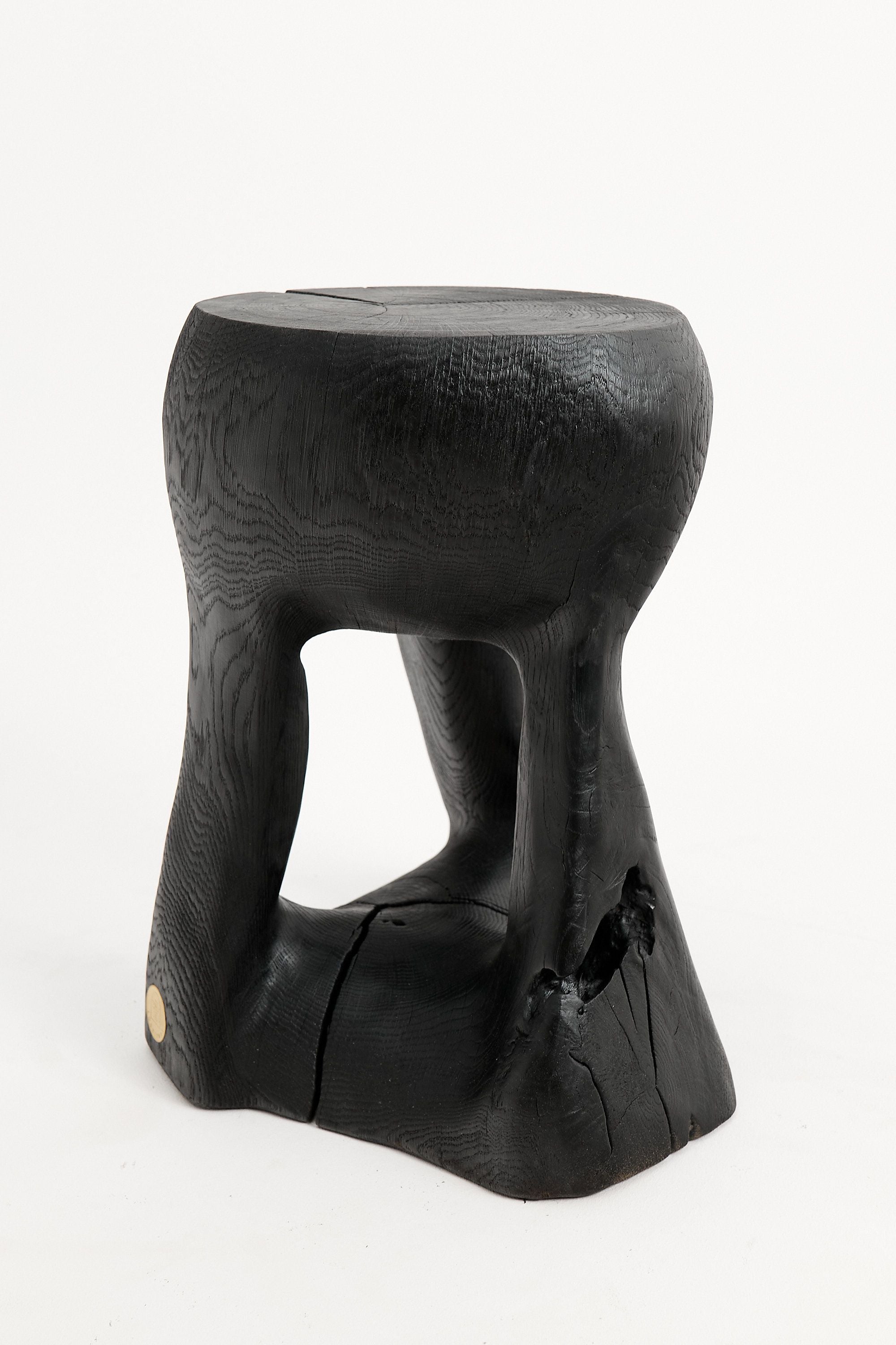 Jownik, Charred Sculptural Side Table - image 6