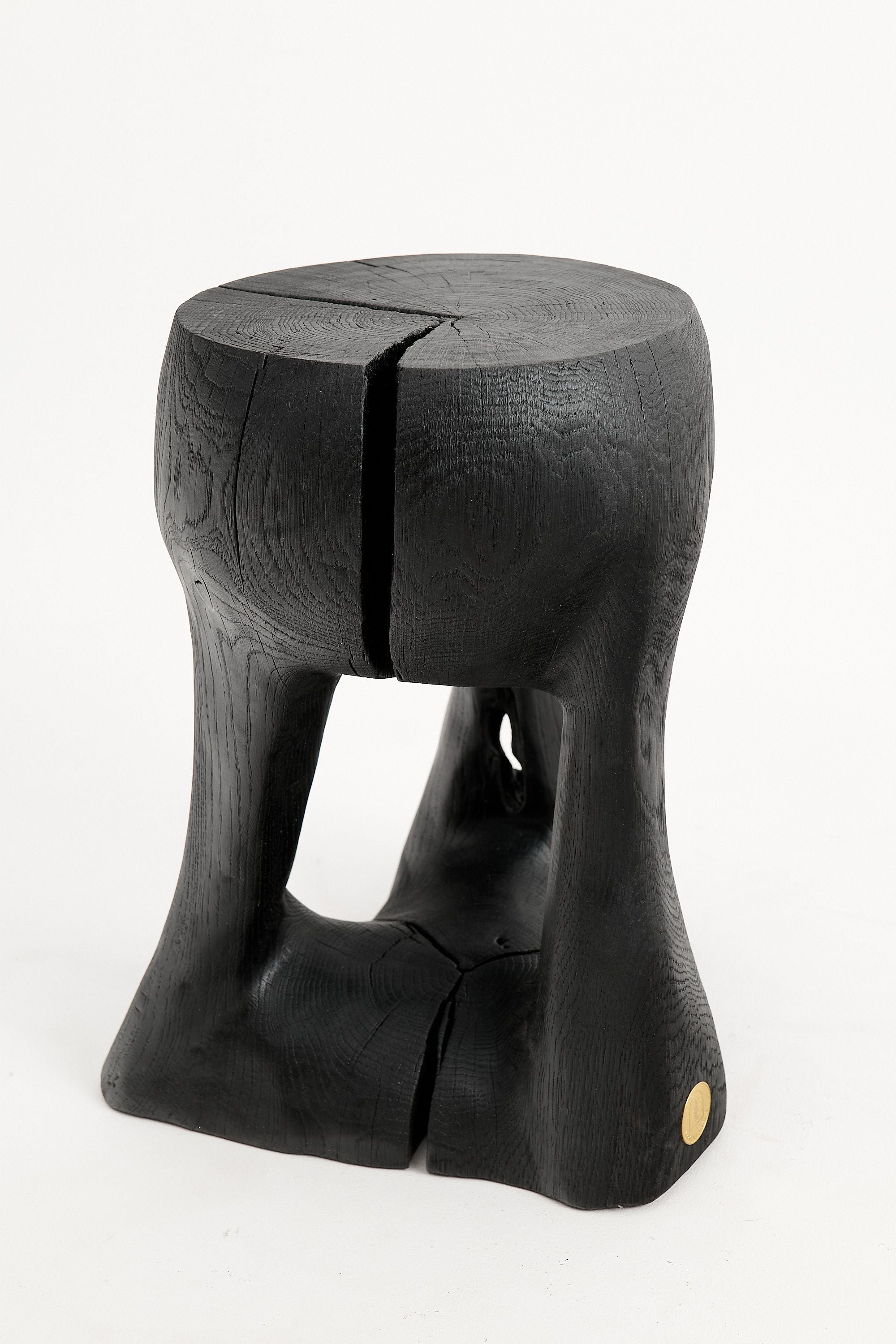 Jownik, Charred Sculptural Side Table - image 12