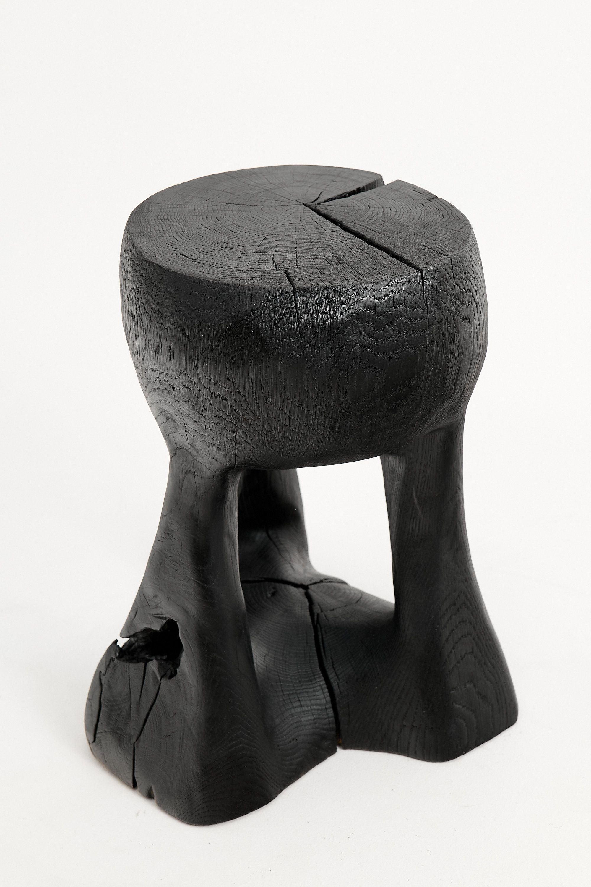 Jownik, Charred Sculptural Side Table - image 8