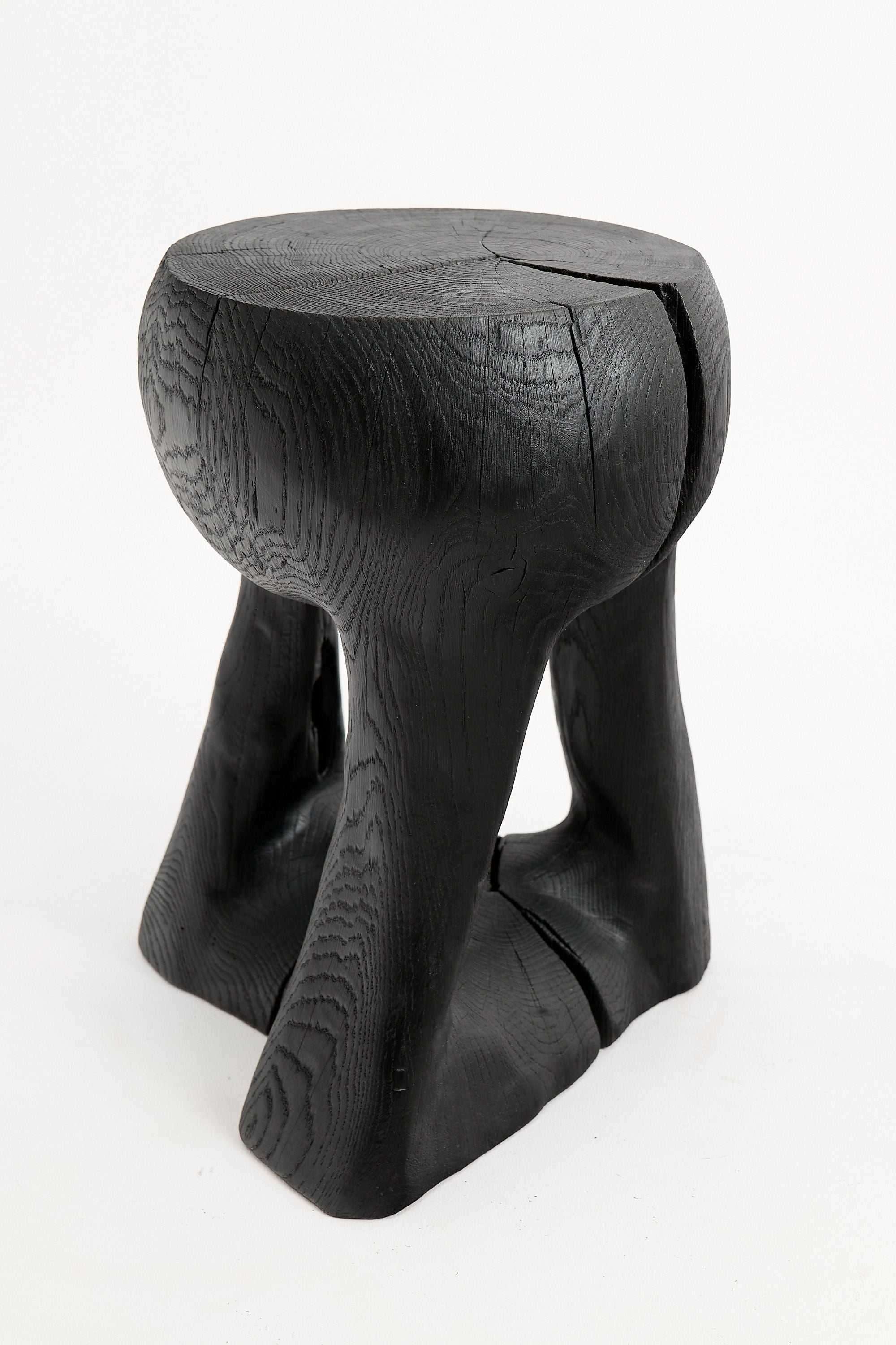 Jownik, Charred Sculptural Side Table - image 10