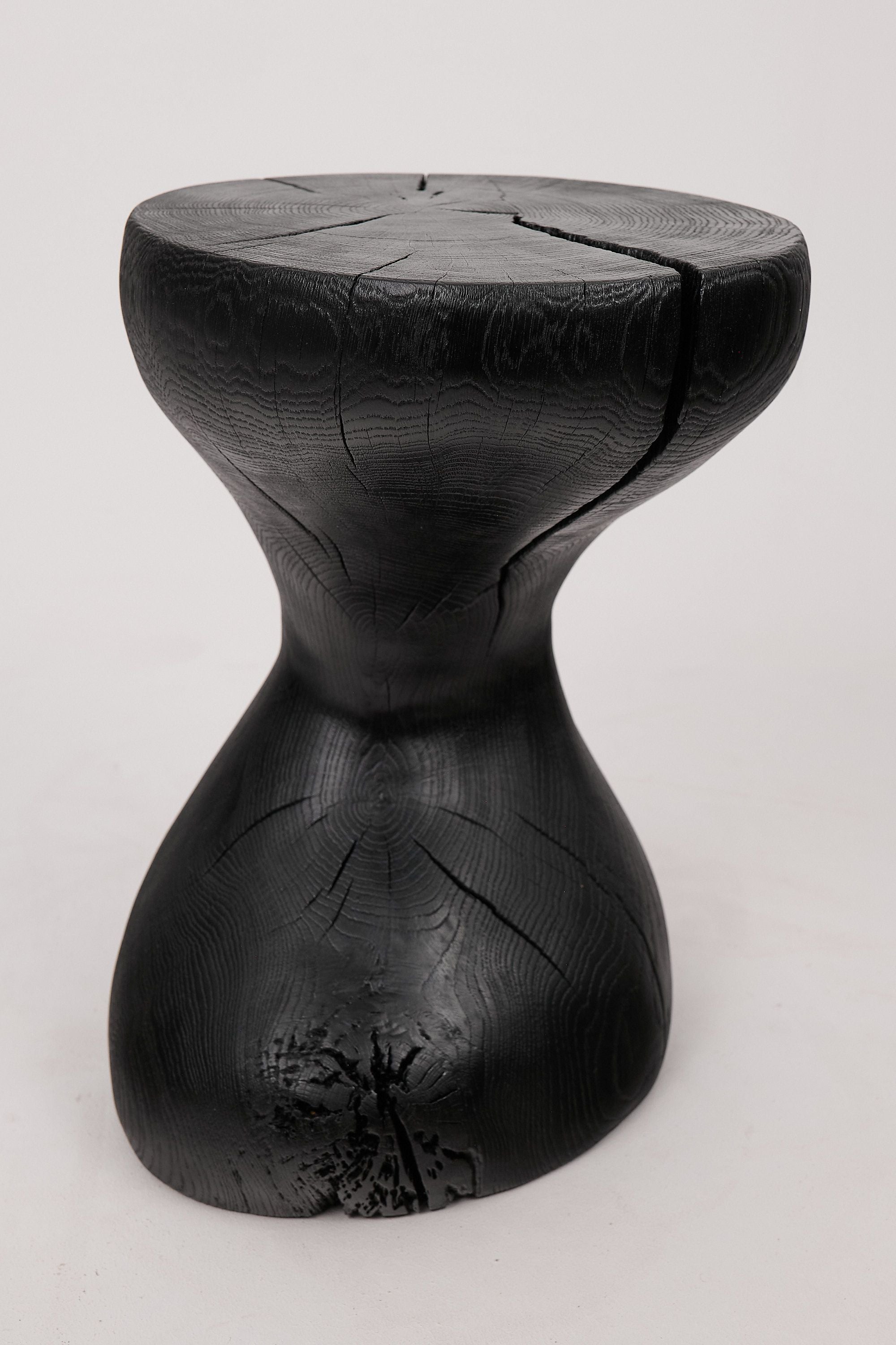 Jownik, Charred Sculptural Stool/Side Table������������������������������������������������������������������������������������������������������������������������������������������������������������������������������������������������������������������������������������������������������������������������������������������������������������������������������������������������������������������������������������������������������������������������������������������������