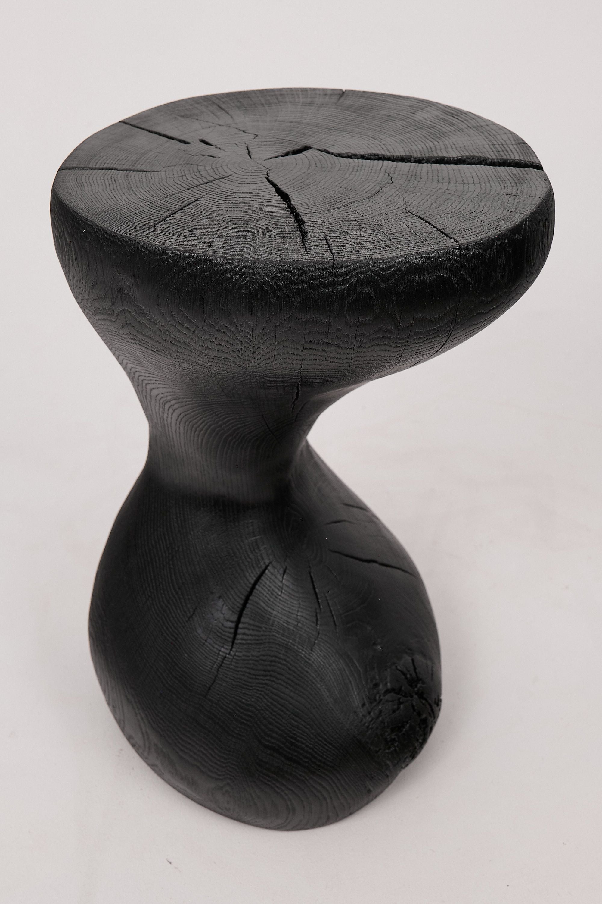 Jownik, Charred Sculptural Stool/Side Table�������������������������������������������������������������������������������������������������������������������������������������������������������������������������������������������������������������������������������������������������������������������������������������������������������������������������������������������������������������������������������������������������������������������������������������������������������������������������������������