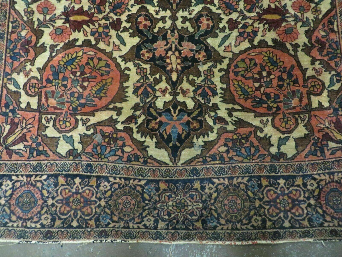 4' X 6' Antique Ultra Fine Handmade India Floral Oriental Wool Rug Carpet Nice - Jewel Rugs, view 6