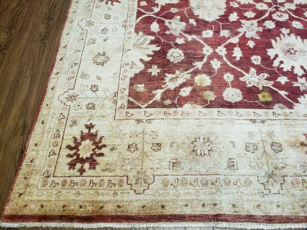 8' X 10' Handmade Peshawar Floral Oriental Wool Rug Hand Knotted Carpet Nice - Jewel Rugs, view 9