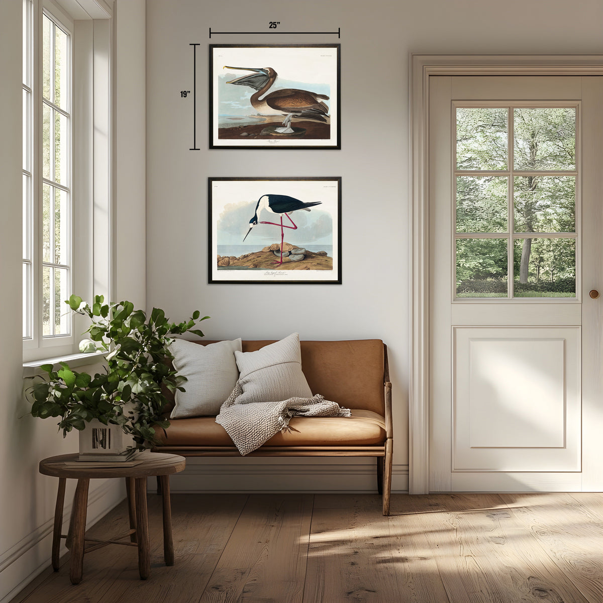 Brown Pelican in Black and Copper Frame - Antique Curiosities, view 2