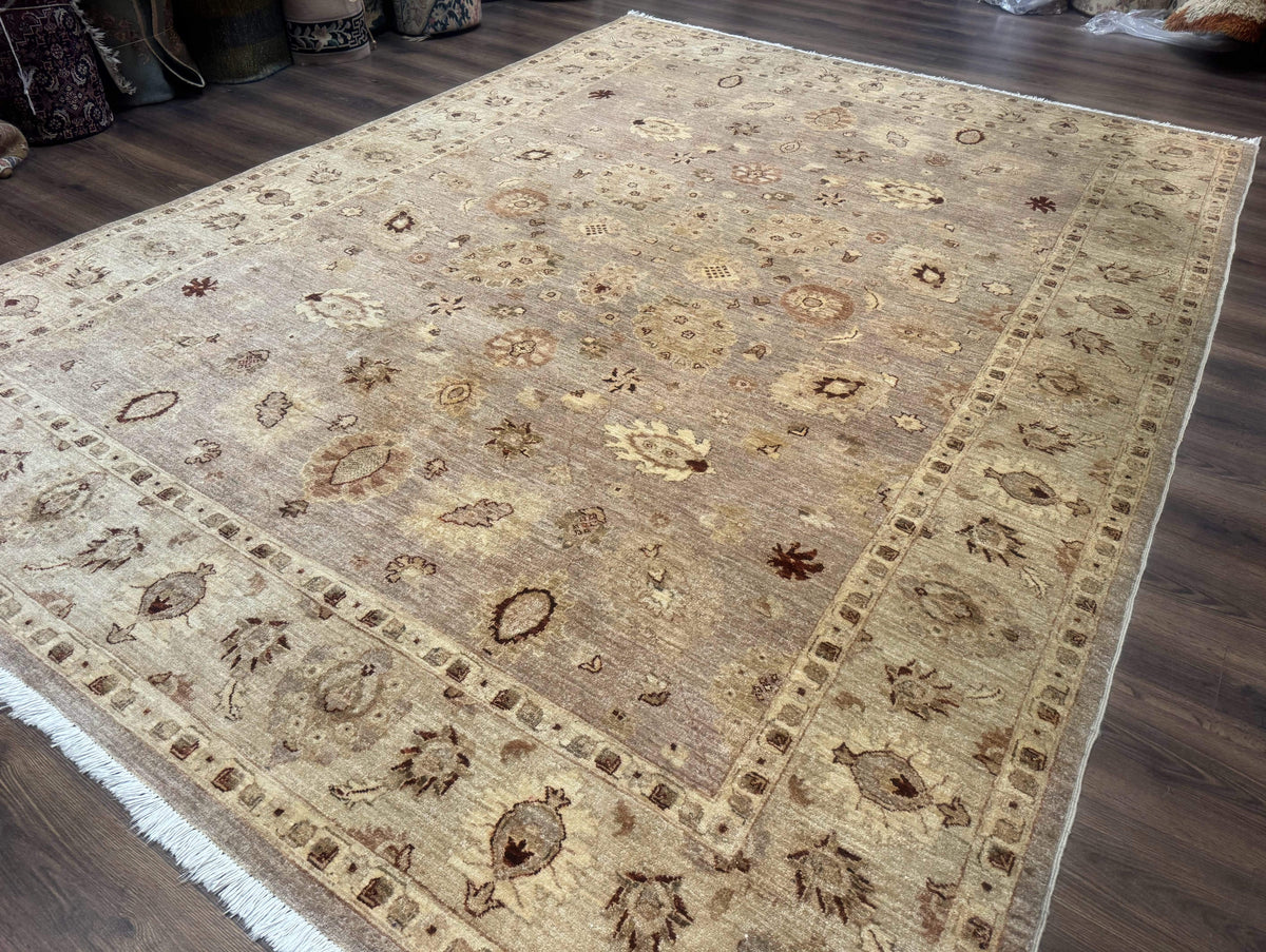 Pakistani Peshawar Rug 8x11, Indo Persian Mahal Carpet, Traditional Wool Oriental Rug - Jewel Rugs, view 3