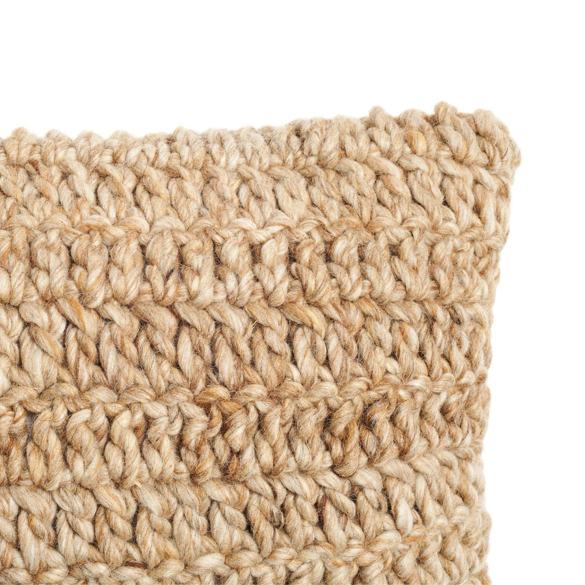 Cure Hand Crochet Large Lumbar Pillow - Source by Studio Skara, view 7