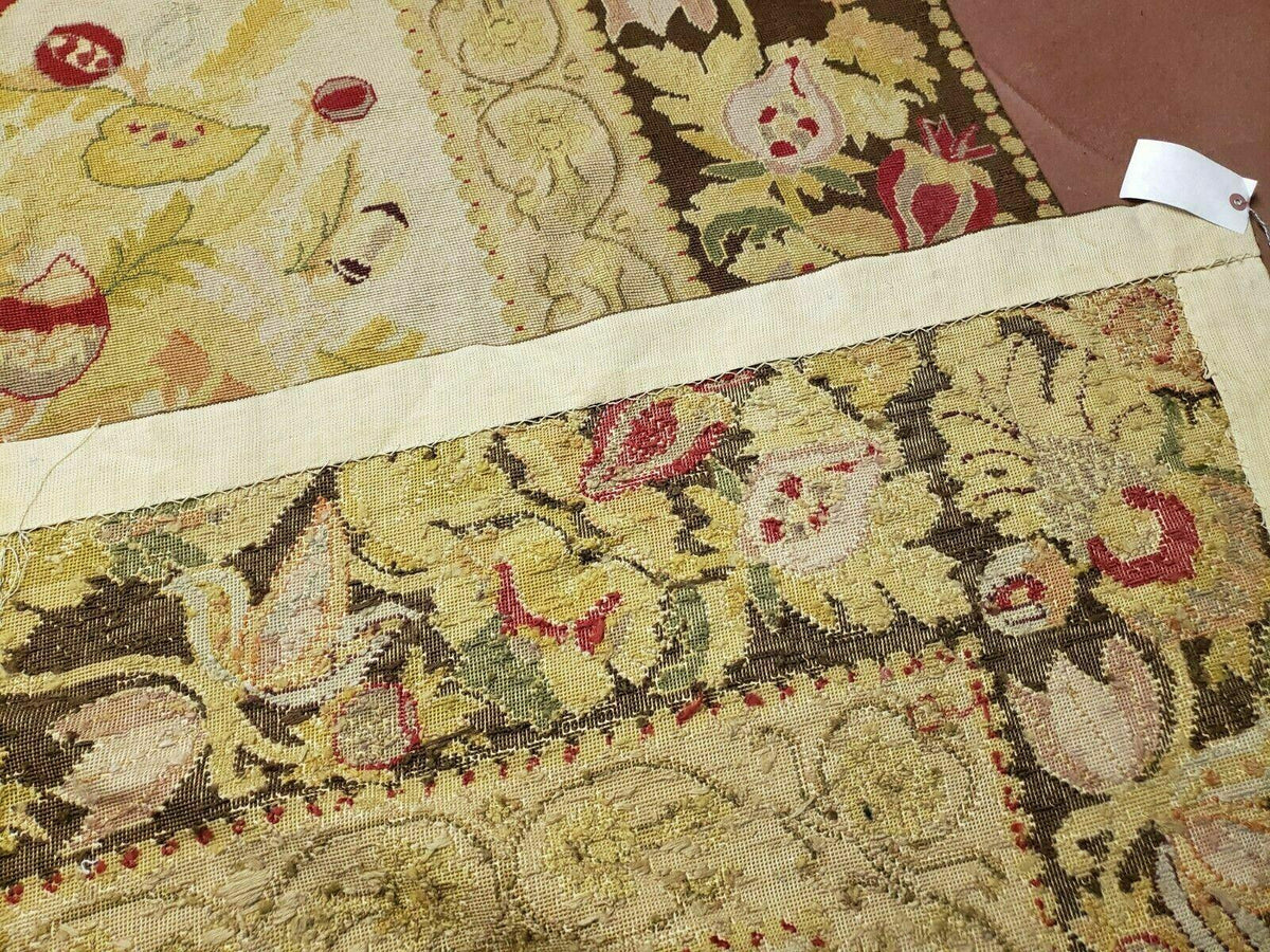 9' X 11' Handmade Chinese Needlepoint Wool Floral Rug Carpet Rose Garden Chic - Jewel Rugs, view 11