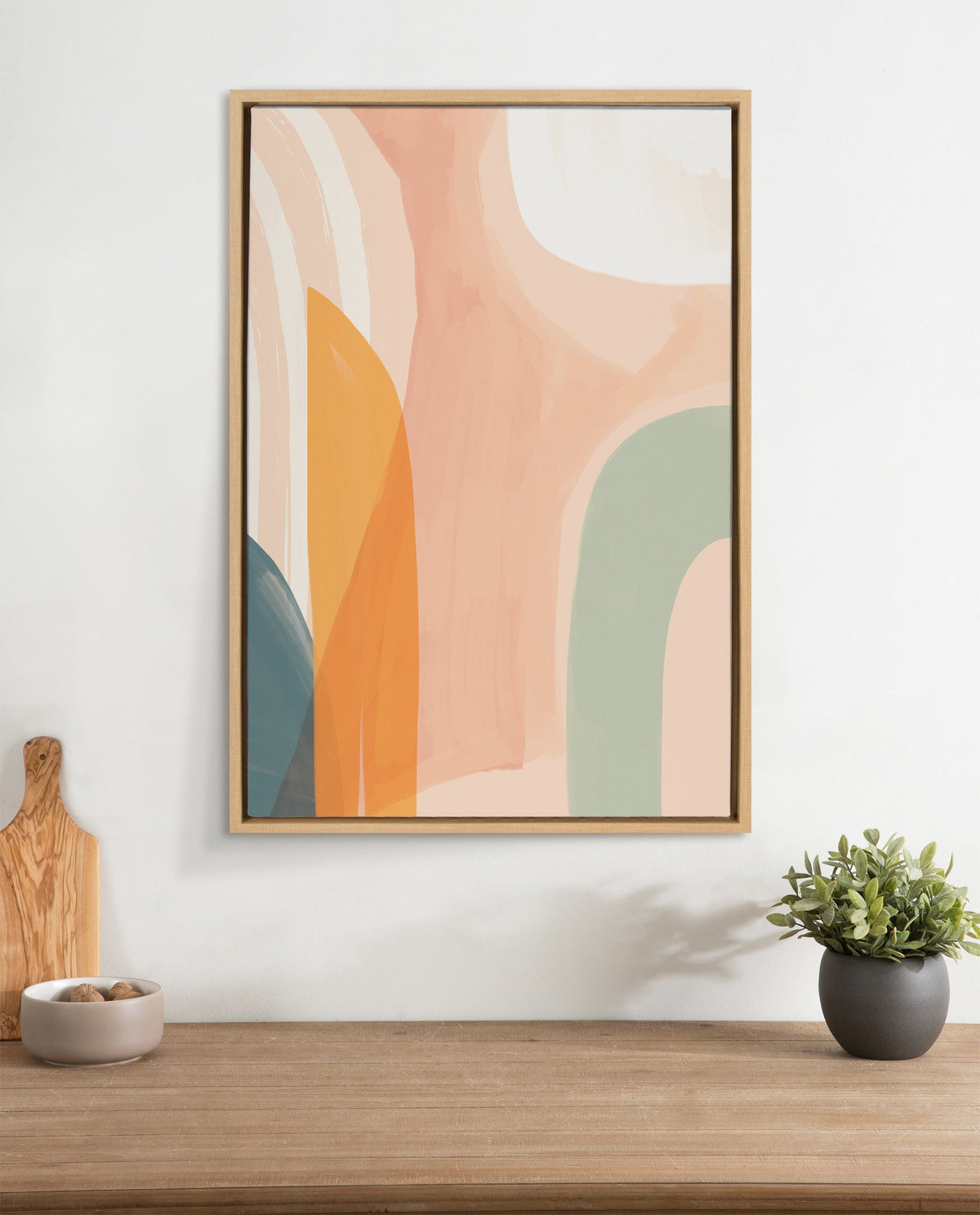 Sylvie Sunrise Over Marrakesh Framed Canvas by Kate Aurelia Holloway