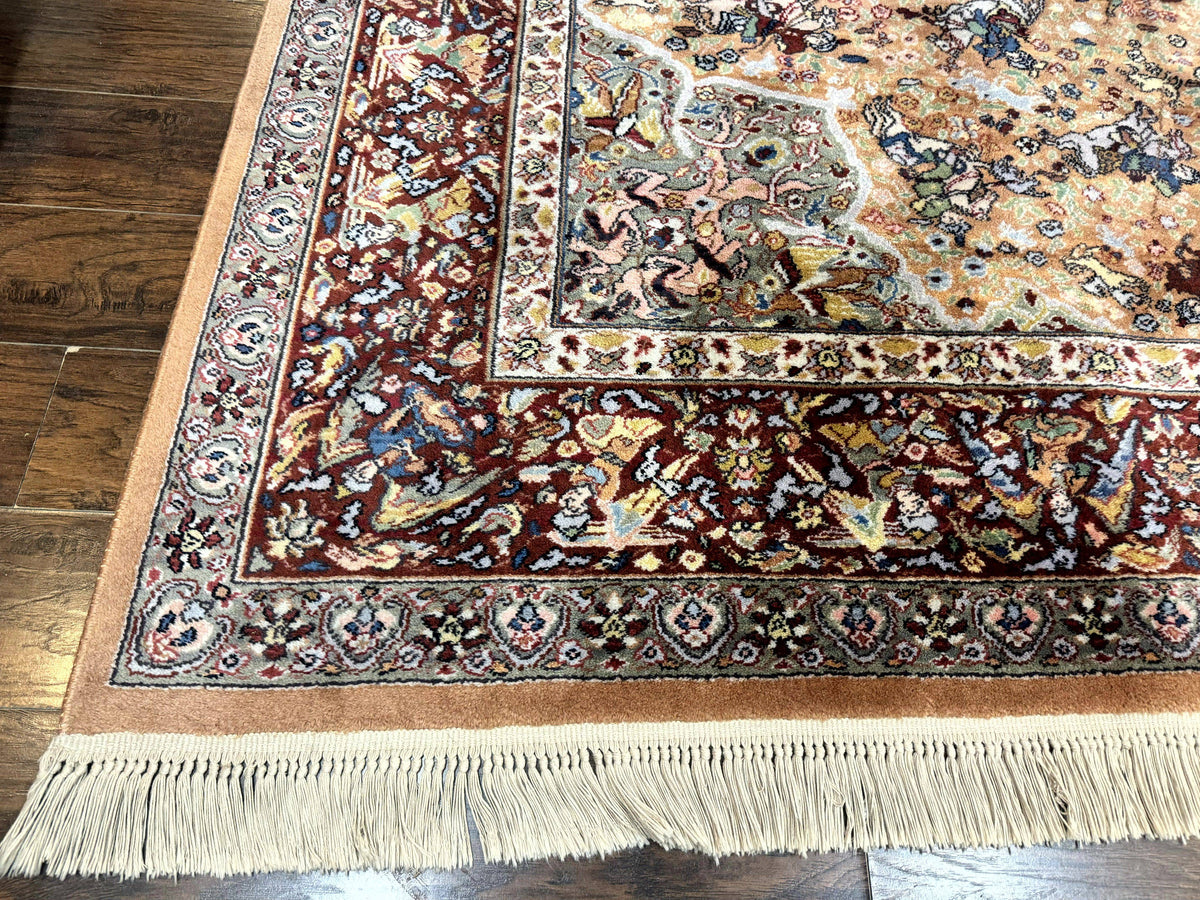 Karastan Rug 10x14 - Persian Hunting #723 - Wool Pile, Vintage - Jewel Rugs, view 9