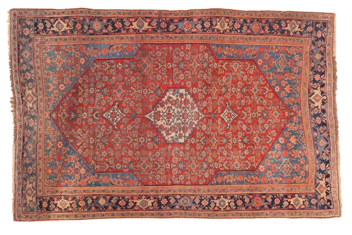 5x7.5 Antique Bijar Rug
