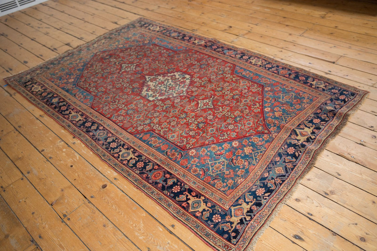 5x7.5 Antique Bijar Rug