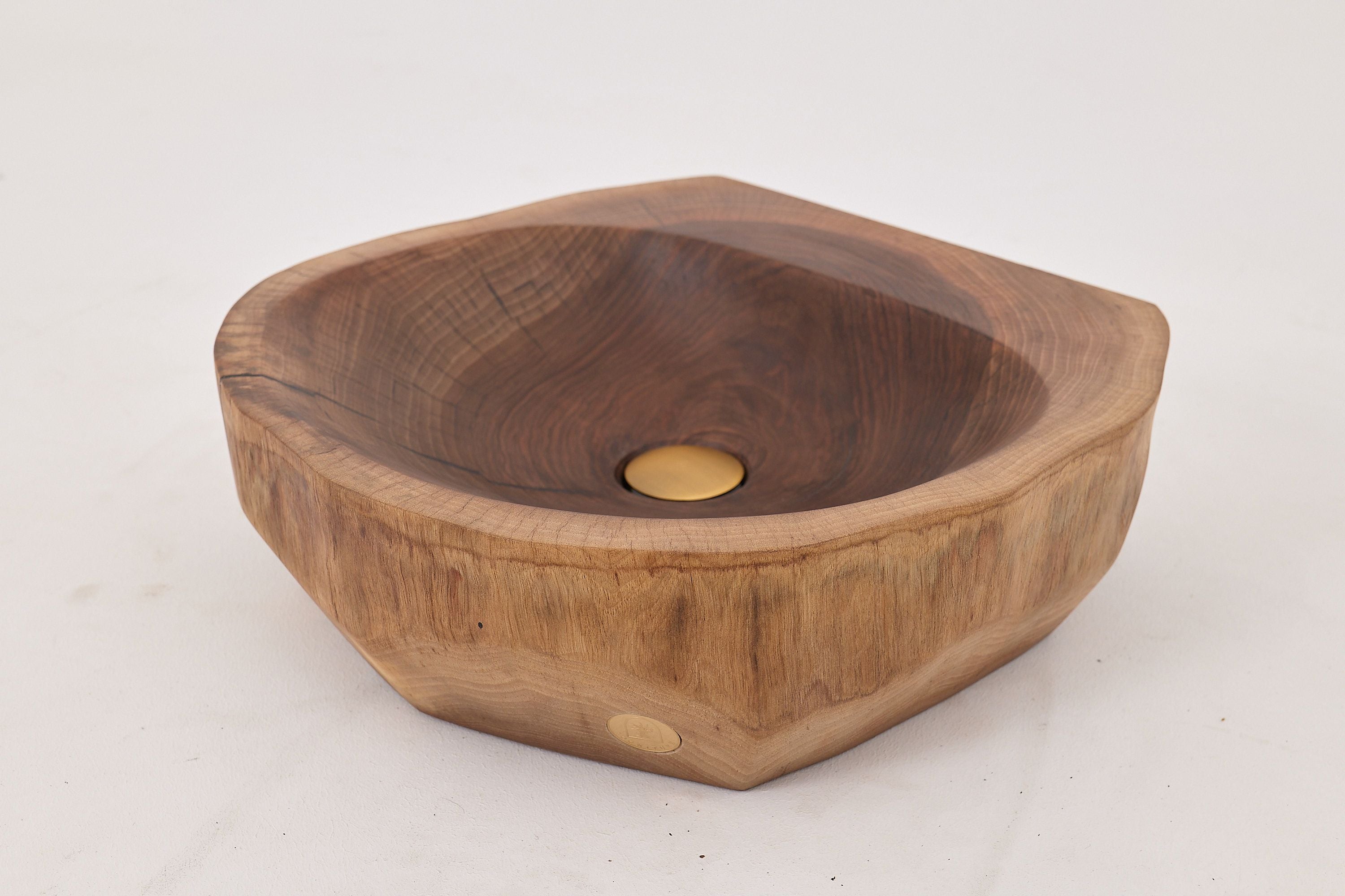Live Edge Wood Bathroom Sink, Basin, Original Design, Handmade - image 5