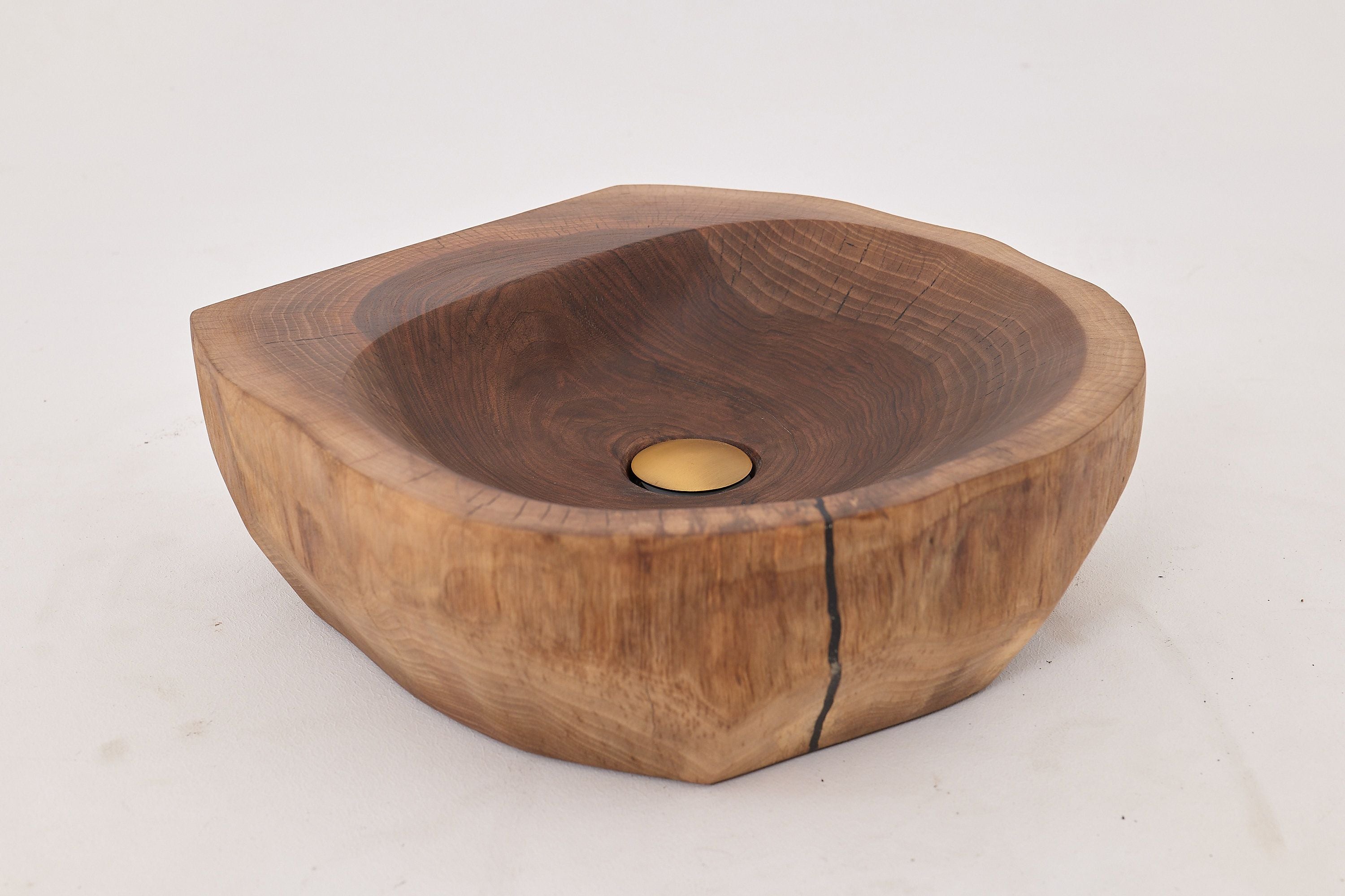 Live Edge Wood Bathroom Sink, Basin, Original Design, Handmade - image 13