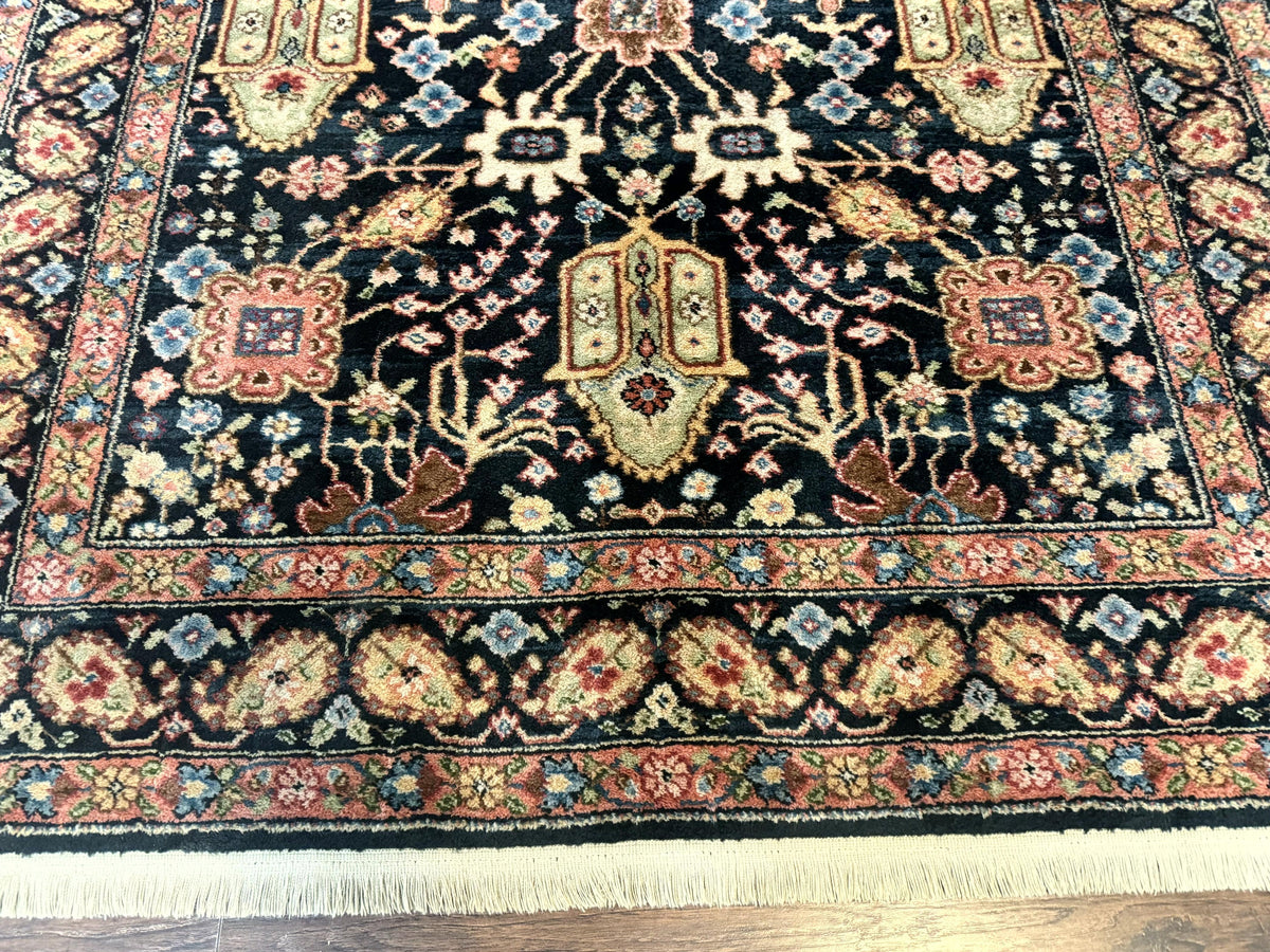 Karastan Rug 5.9 x 8.6, Chahar Mahal #604, Wool Vintage Discontinued Karastan Carpet - Jewel Rugs, view 6