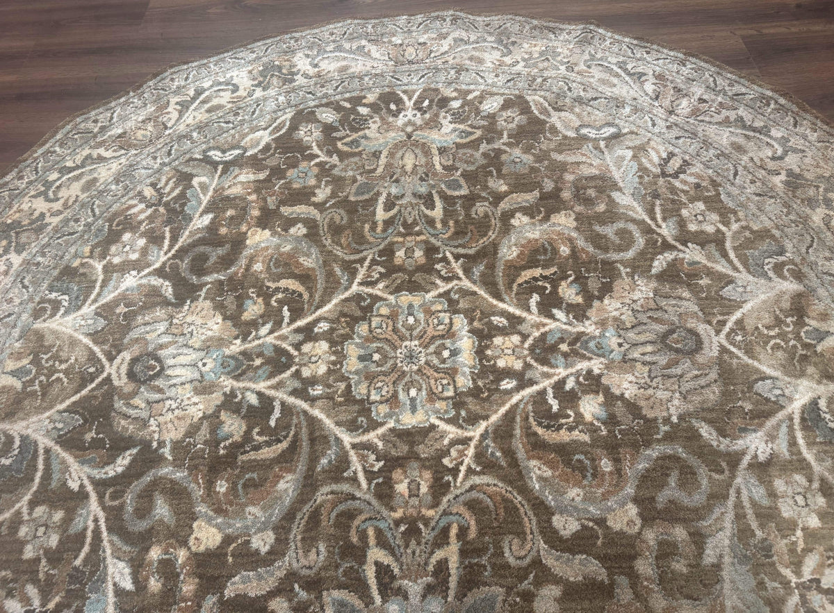 Round Karastan Rug 8x8 ft, Euphoria New Bridge Karastan Rug, Indo Mahal Design - Jewel Rugs, view 3