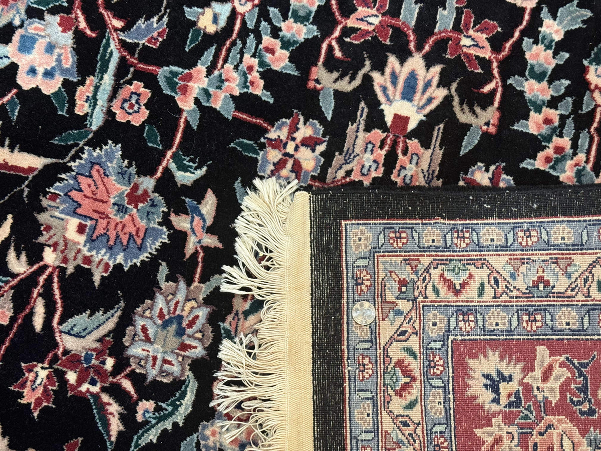 Large Sino Persian Rug 10x15, Floral Allover, Hand Knotted Wool Carpet, Fine - Jewel Rugs, view 14