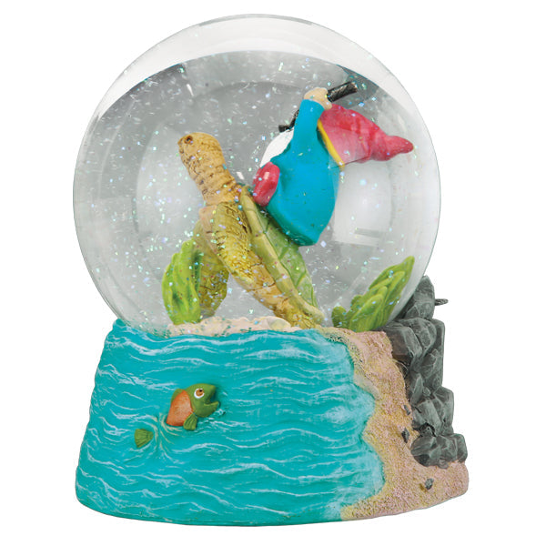 Summer Coastal Gnome Snow Globe