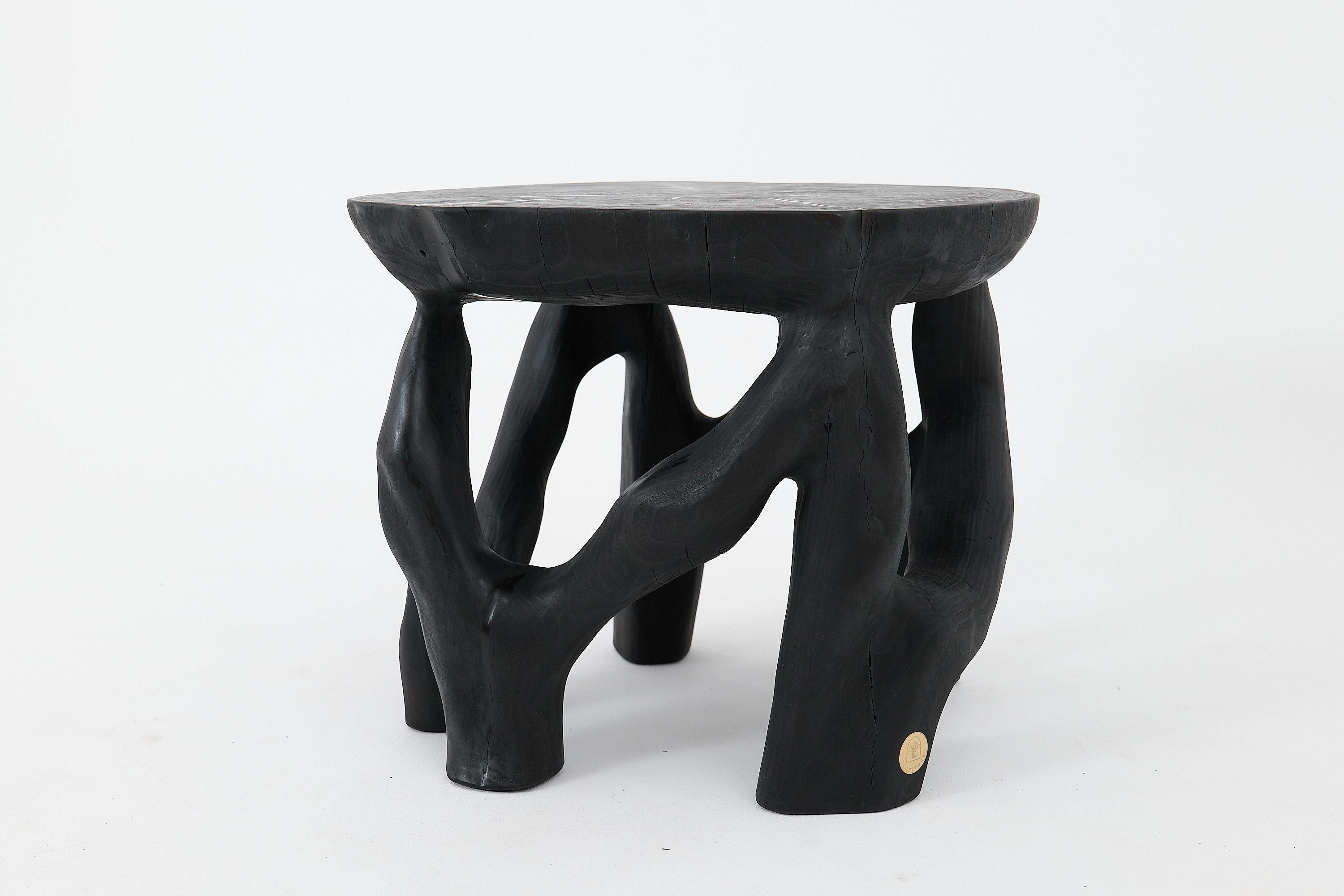 Sculptural Coffee Table, Solid Wood, Contemporary Design, Handmade - image 7
