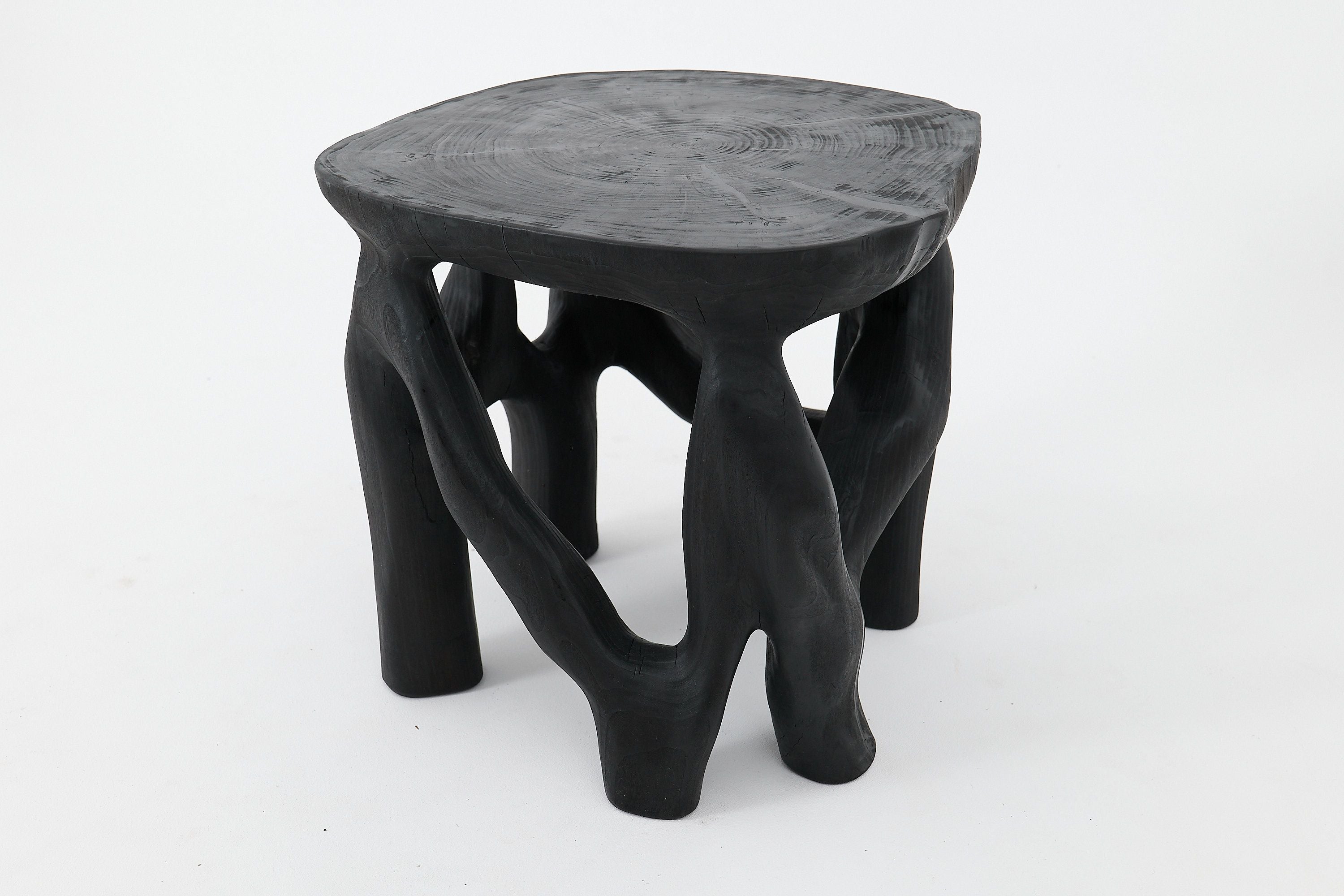 Sculptural Coffee Table, Solid Wood, Contemporary Design, Handmade - image 17
