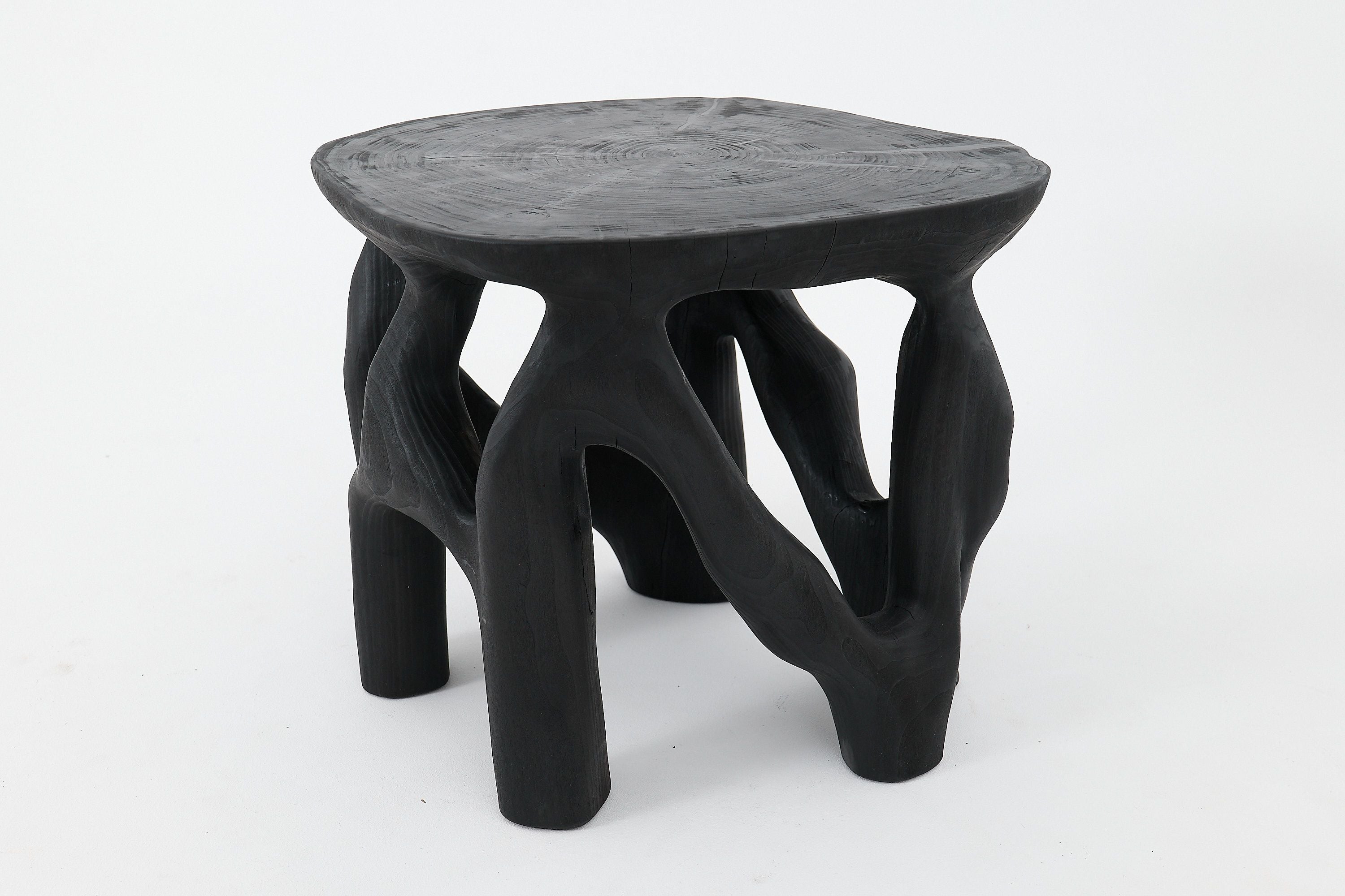 Sculptural Coffee Table, Solid Wood, Contemporary Design, Handmade - image 15