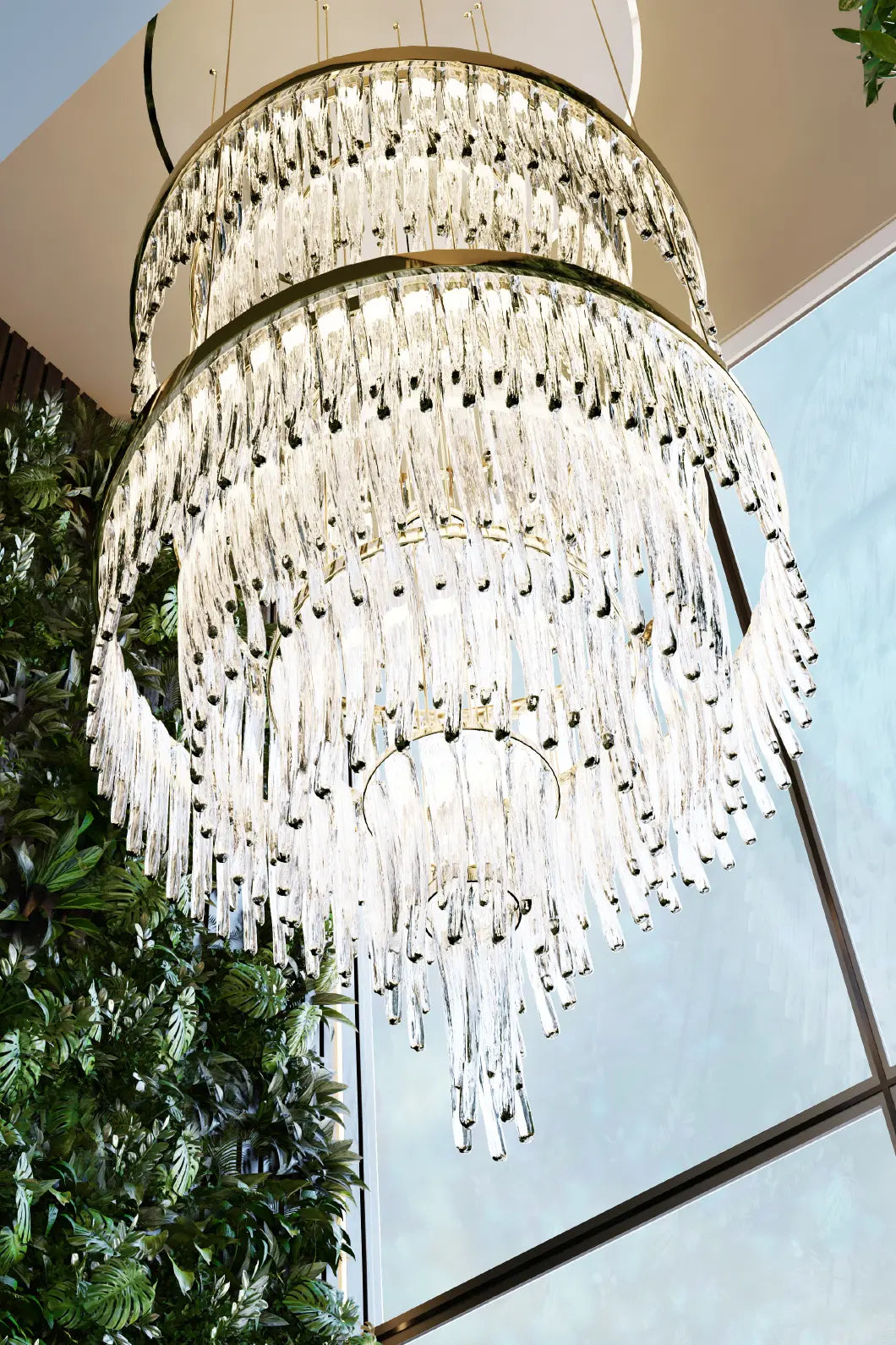 Babel XL Chandelier by Luxxu – view 6