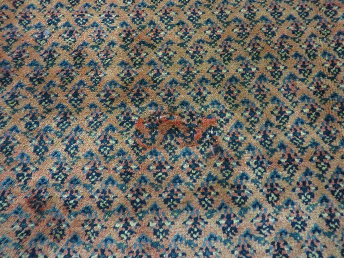 Antique Persian Seraband Runner 3.7 x 11 - Red, Wool, Mir Pattern - Jewel Rugs, view 6