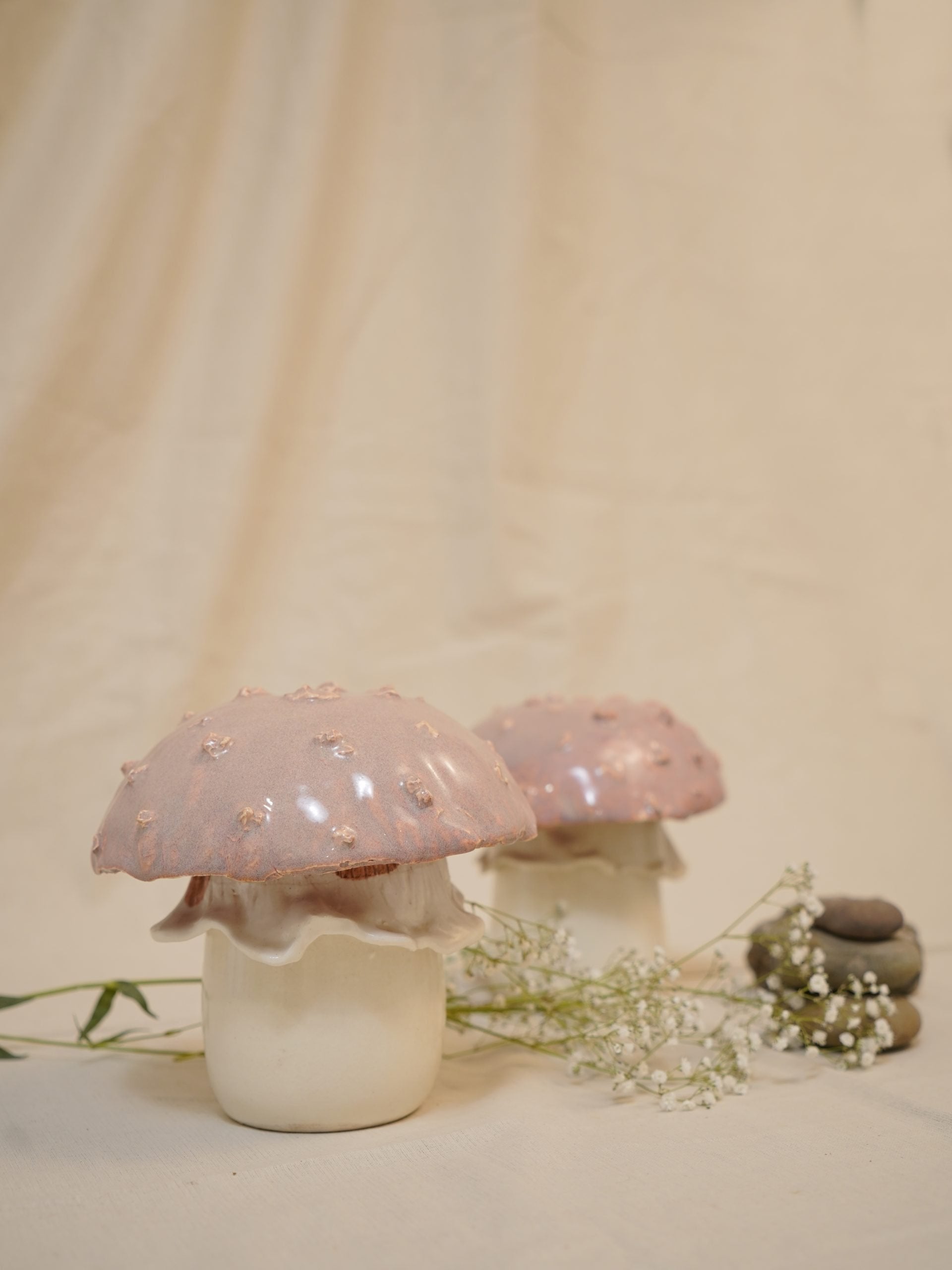 Mushrooms Sculpture - Set of 2 image 2