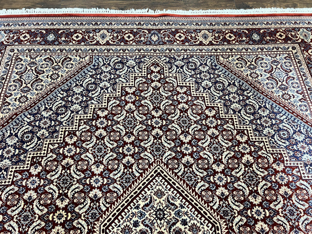 Karastan Rug 8x10, Kara Shah Red Bidjar, Belgium Power Loomed Rug, Wool Pile Karastan Rug, Vintage - Jewel Rugs, view 3