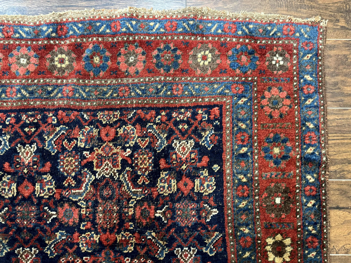 Antique Persian Tribal Rug 4x6, Kurdish Rug - Jewel Rugs, view 8