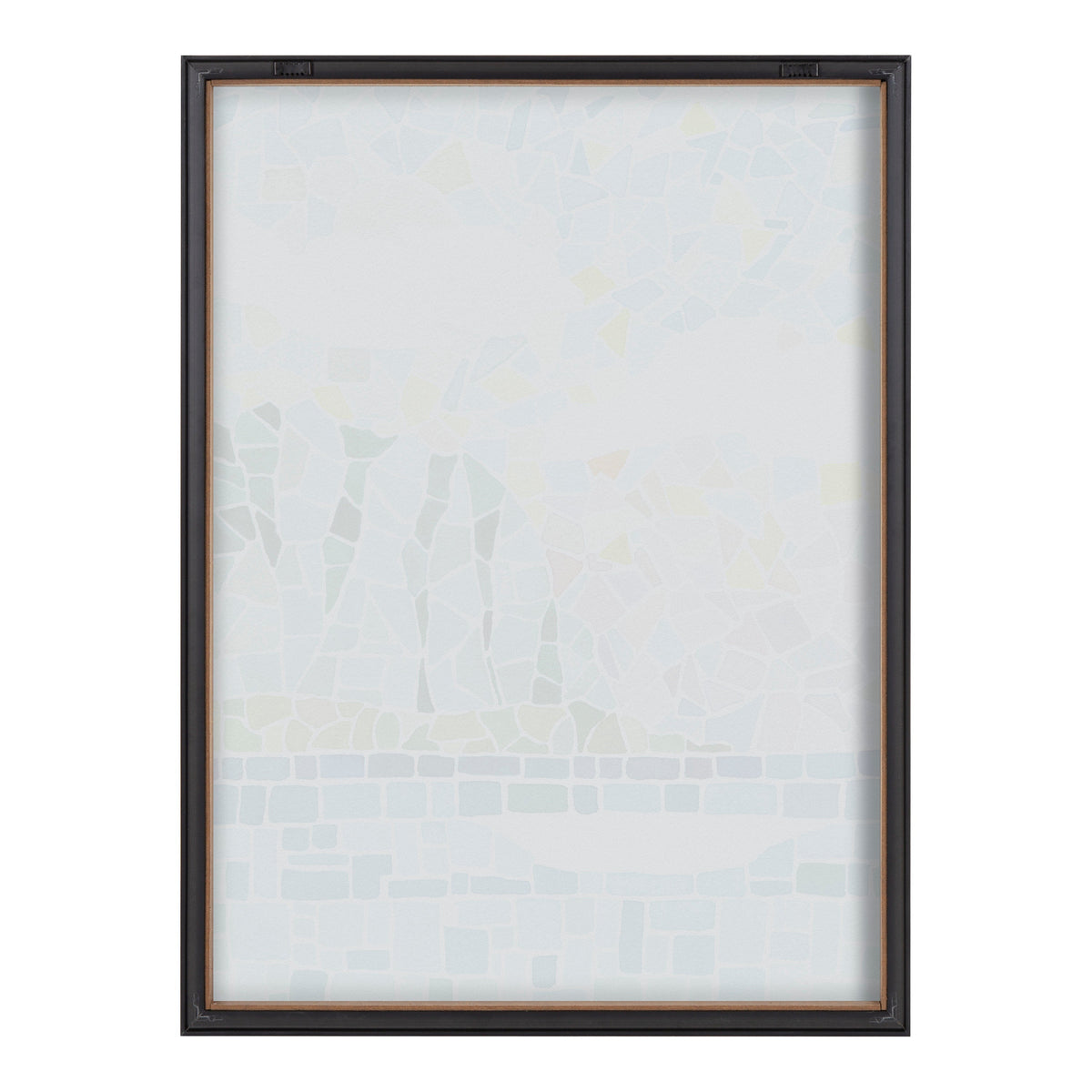 Blake One Fine Morning Framed Printed Glass by Janet Meinke-Lau
