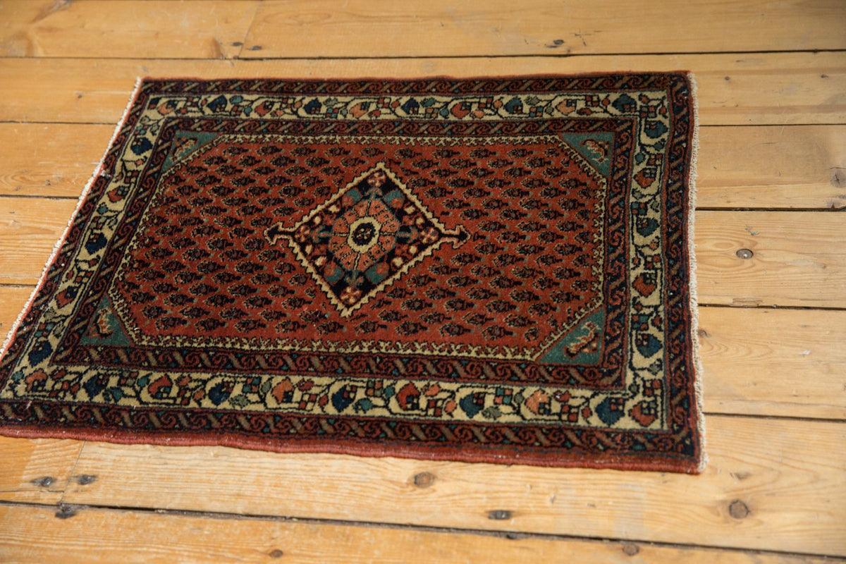 2x2.5 Vintage Engelas Square Rug Mat