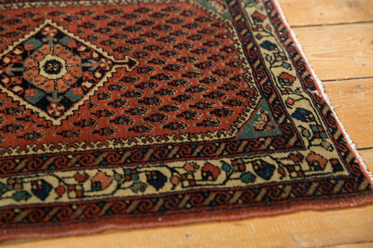 2x2.5 Vintage Engelas Square Rug Mat