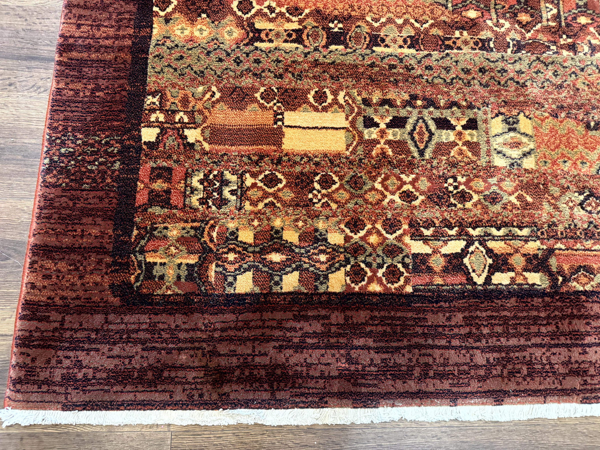 Couristan Rug 8x11 Brown Contemporary Wool Belgium Power Loomed Carpet - Jewel Rugs, view 9