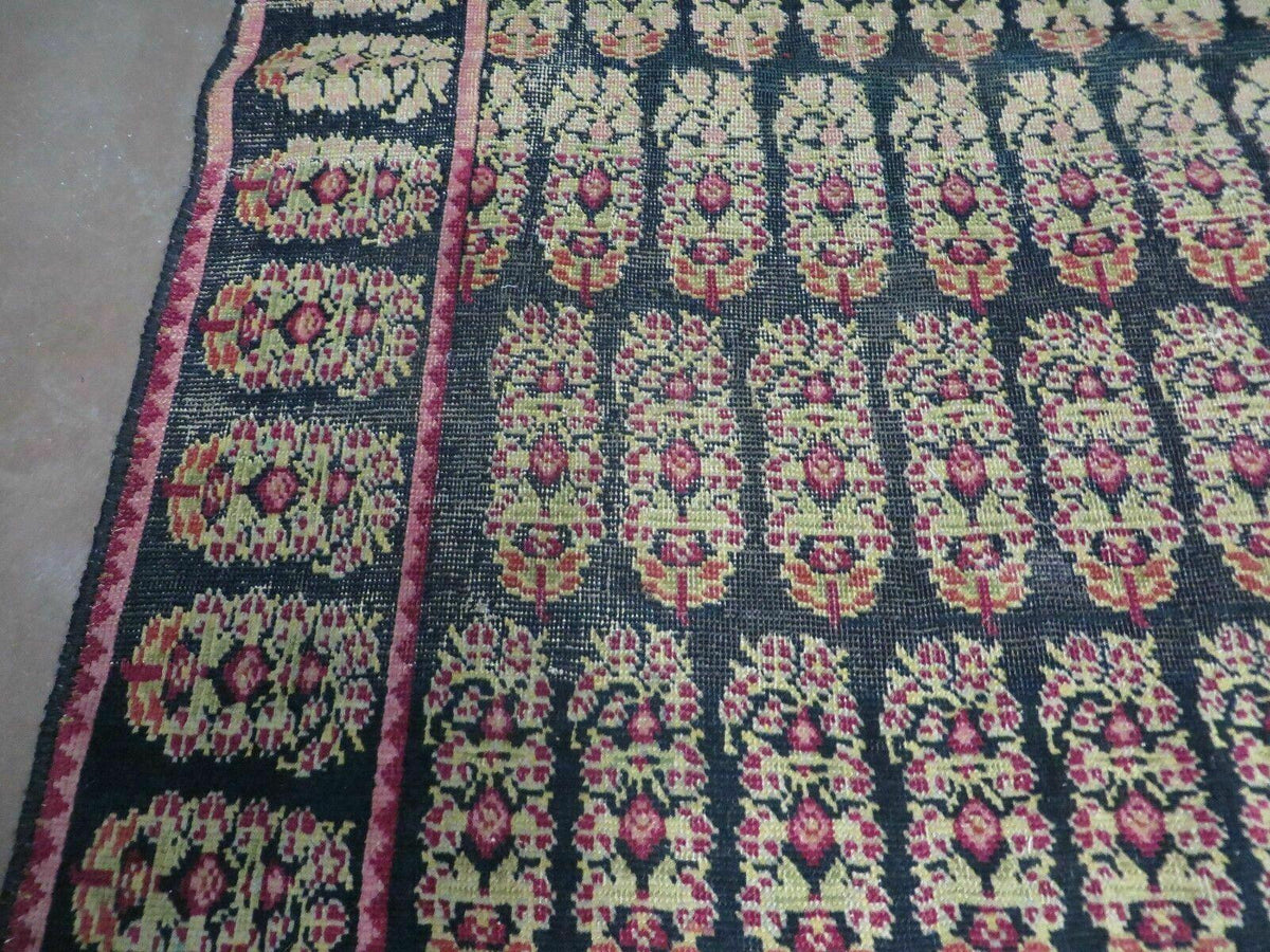 4' X 9' Antique Karabagh Caucasian Rug Handmade Wool Carpet Organic Dyes Nice - Jewel Rugs, view 13